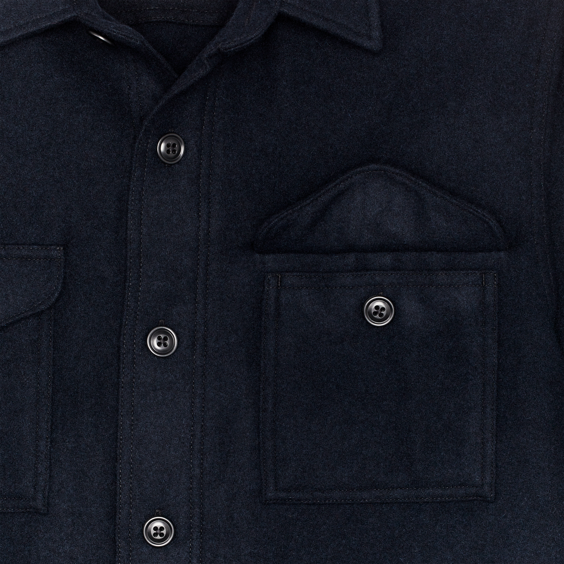 Alternate view of the Filson Wool Jac-shirt - Navy