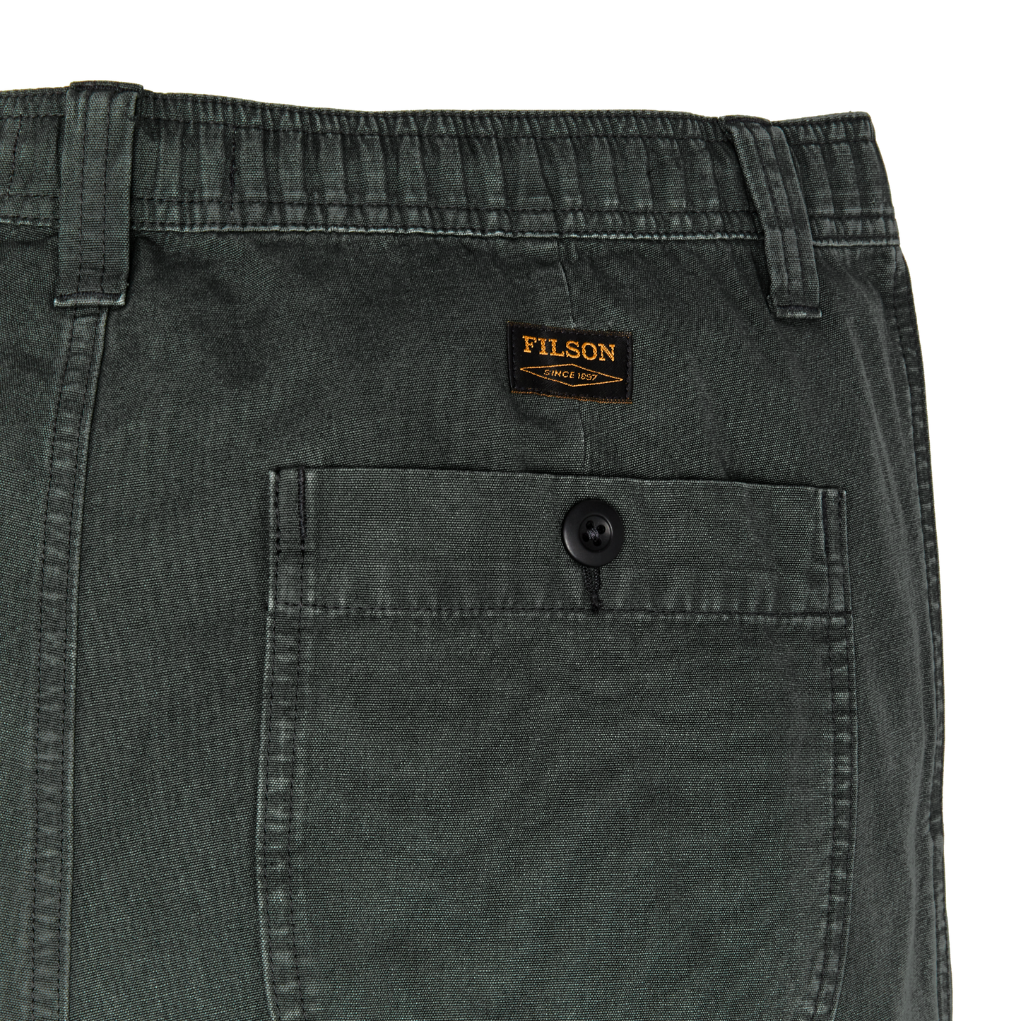 Alternate view of the Filson Oakville Canvas Pants - Gravel