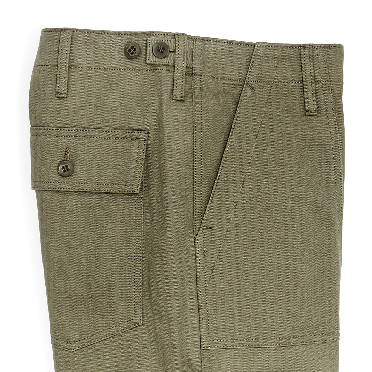 Alternate view of the Filson Supply Pants - Burnt Olive