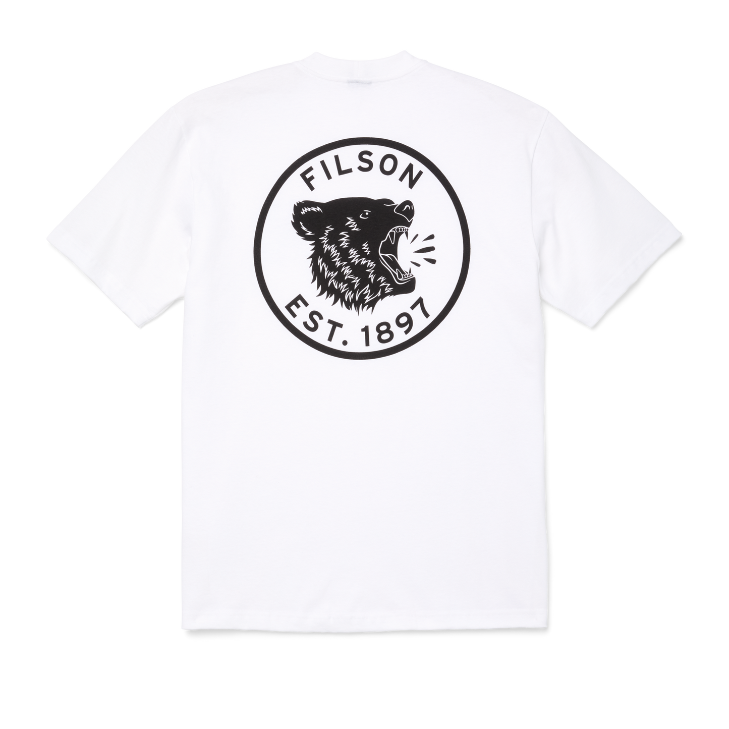 Alternate view of the Filson Pioneer Graphic T-shirt - Bright White / Growl