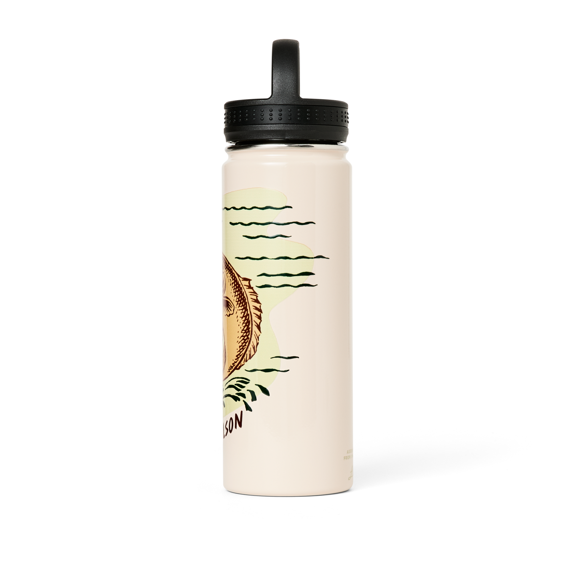 Alternate view of the Filson Insulated Water Bottle - Safari / Fish