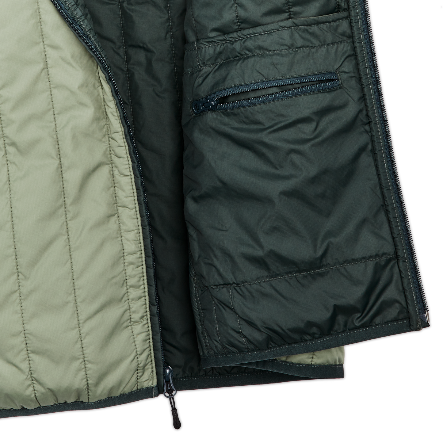 Alternate view of the Filson Ultralight Vest - Sea Spray