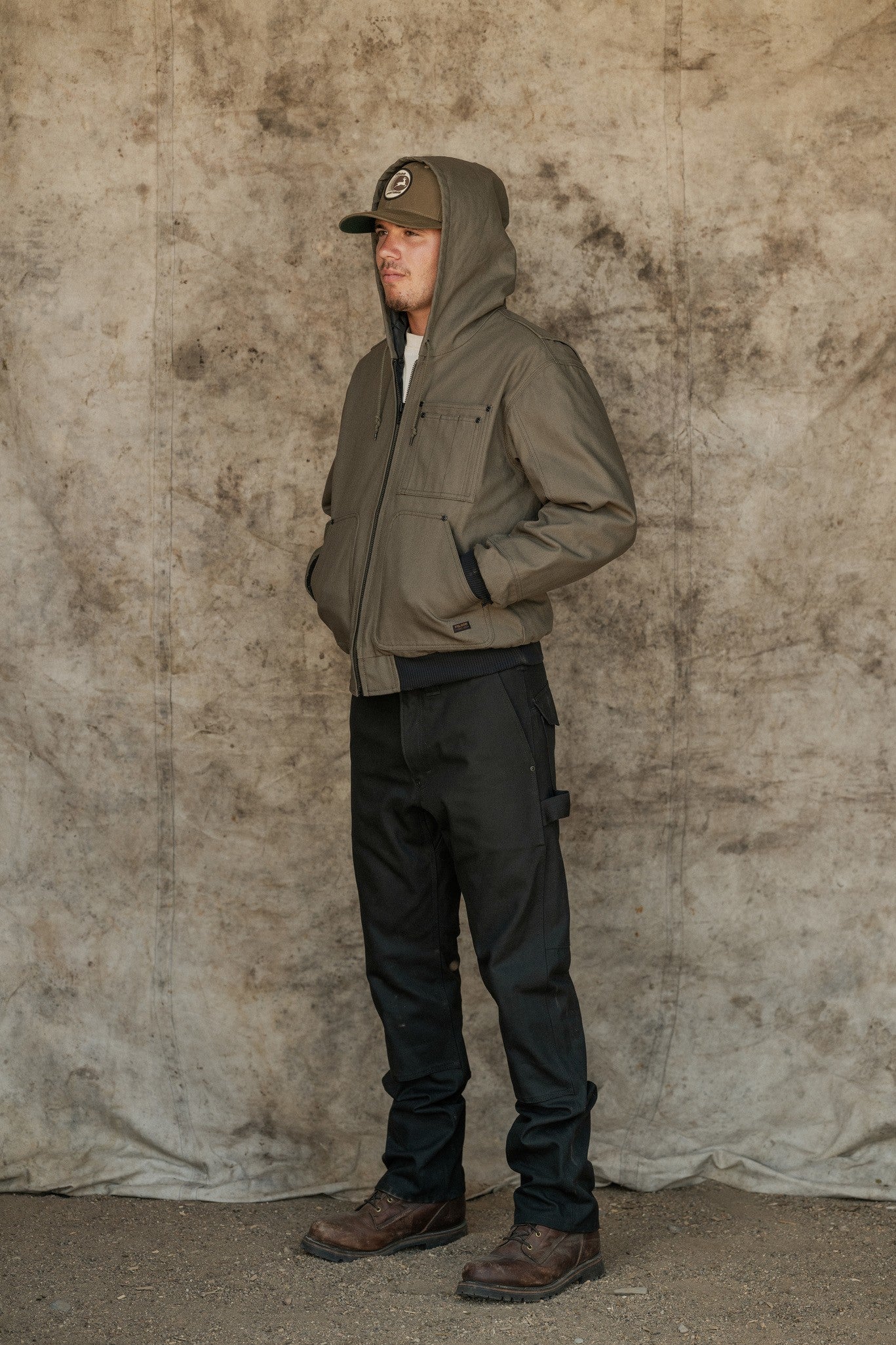 Worksmith Insulated Bomber Jacket - Tarmac