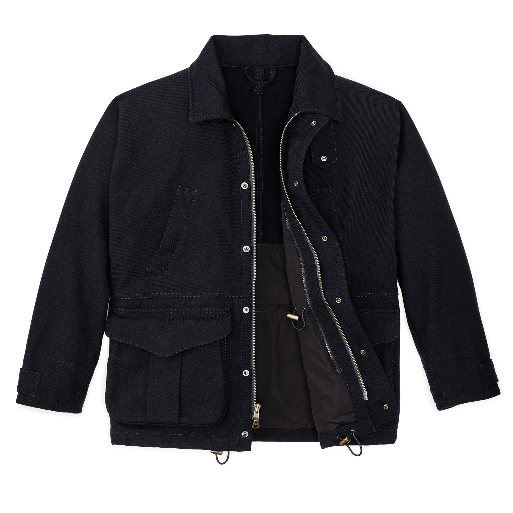 Alternate view of the Filson Cavalry Wool Field Jacket - Navy