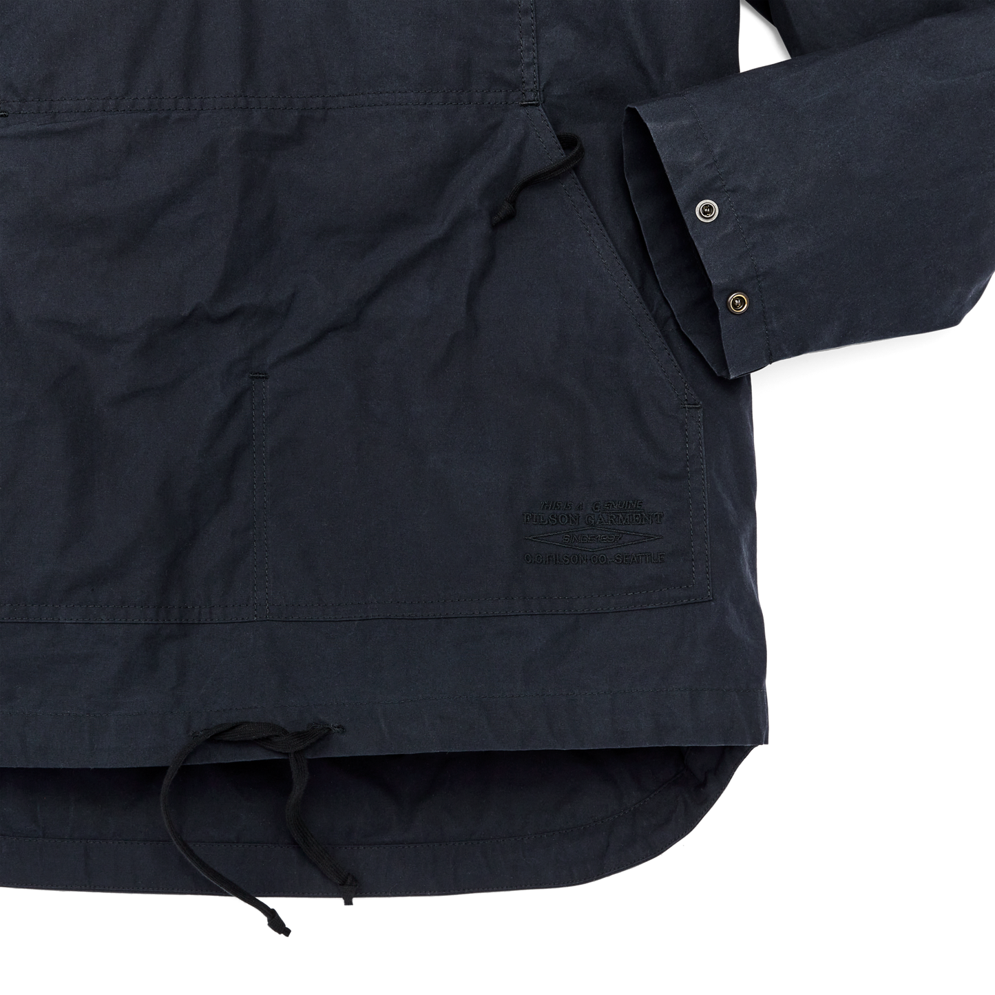 Alternate view of the Filson Ranger Anorak - Dark Navy