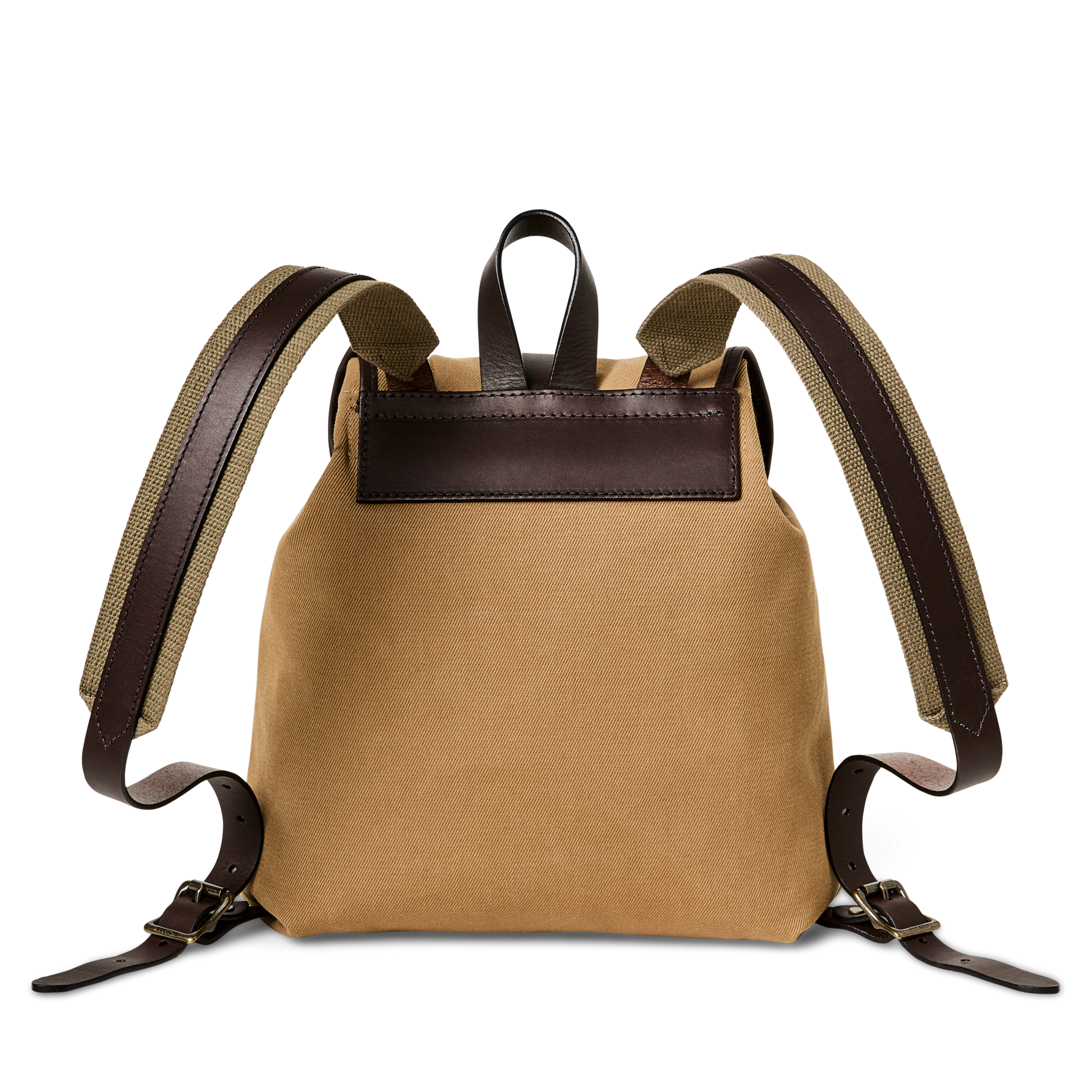 Alternate view of the Filson Rugged Twill Drawstring Backpack - Tan