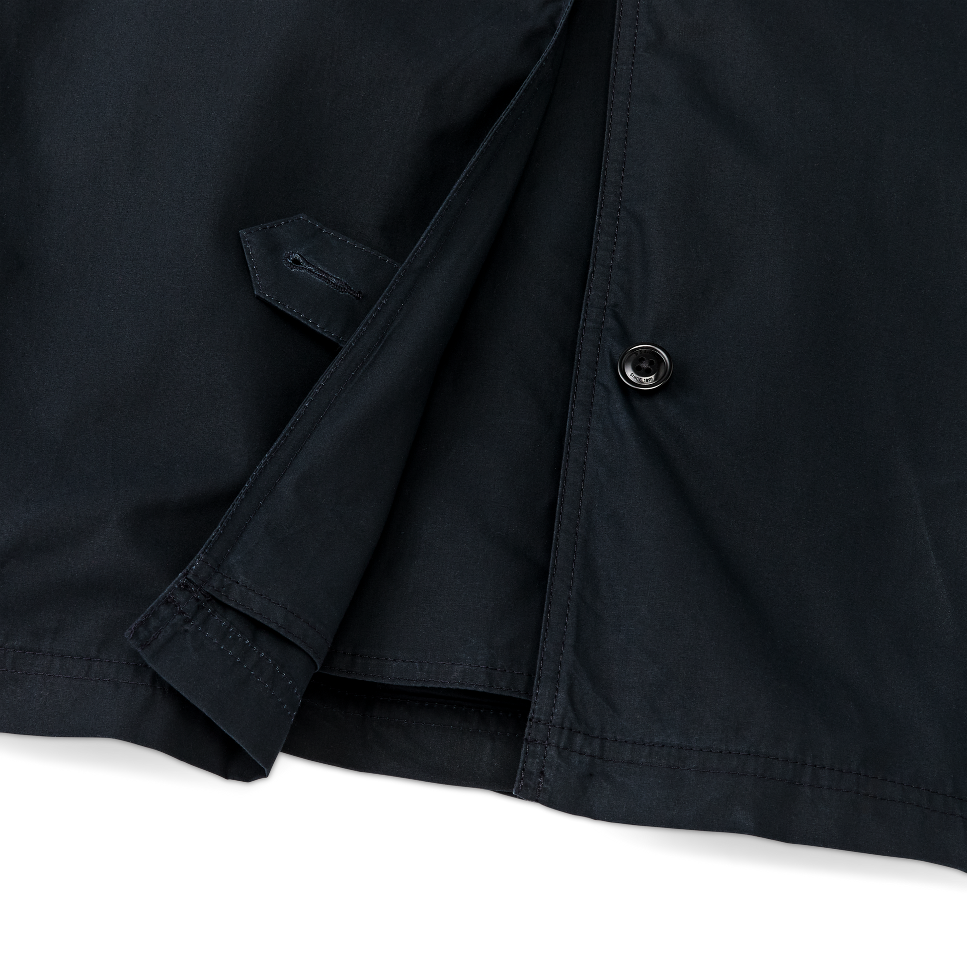 Alternate view of the Filson Women's Ranger Raincoat - Navy