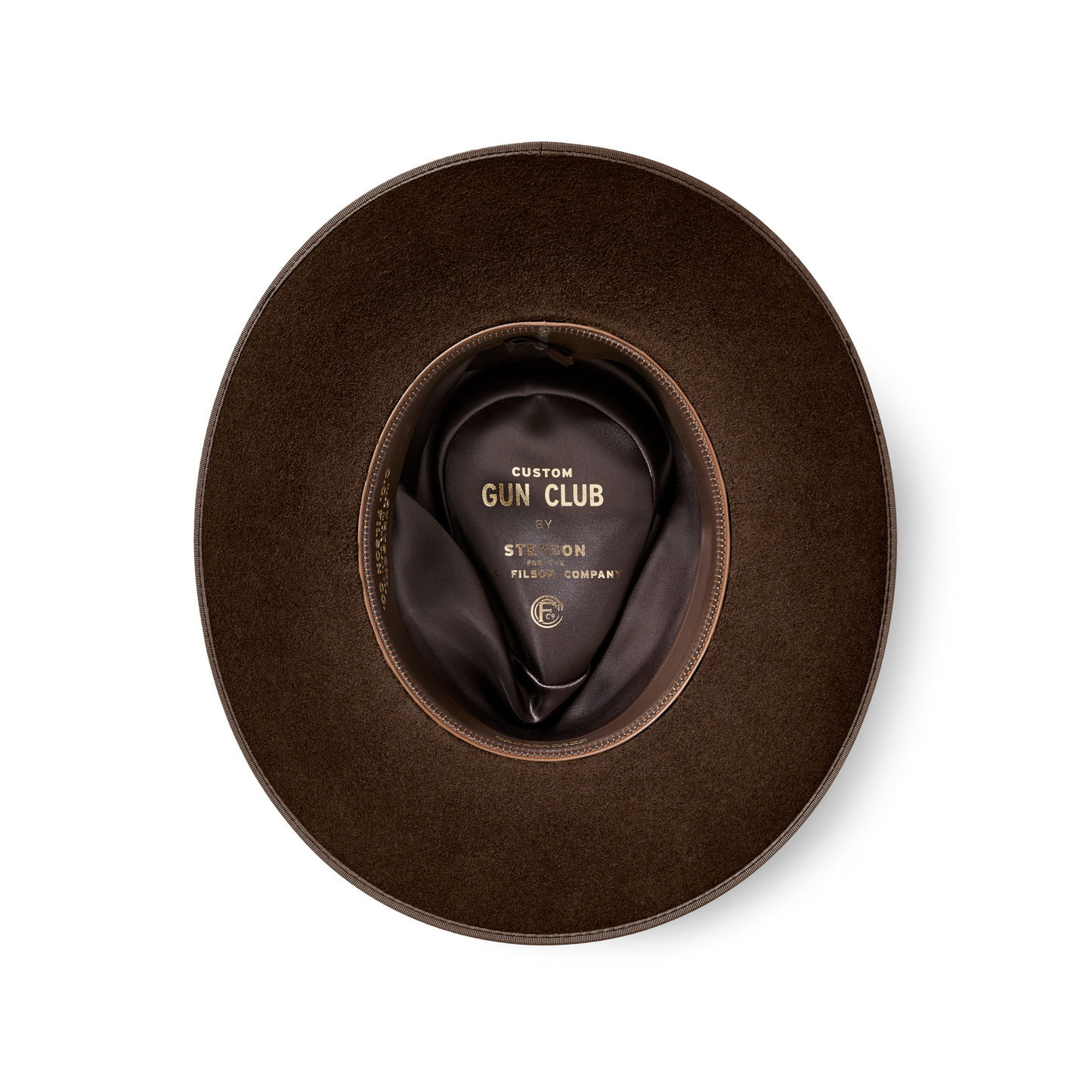 Alternate view of the Filson Stetson Wolf Canyon Hat - Brown