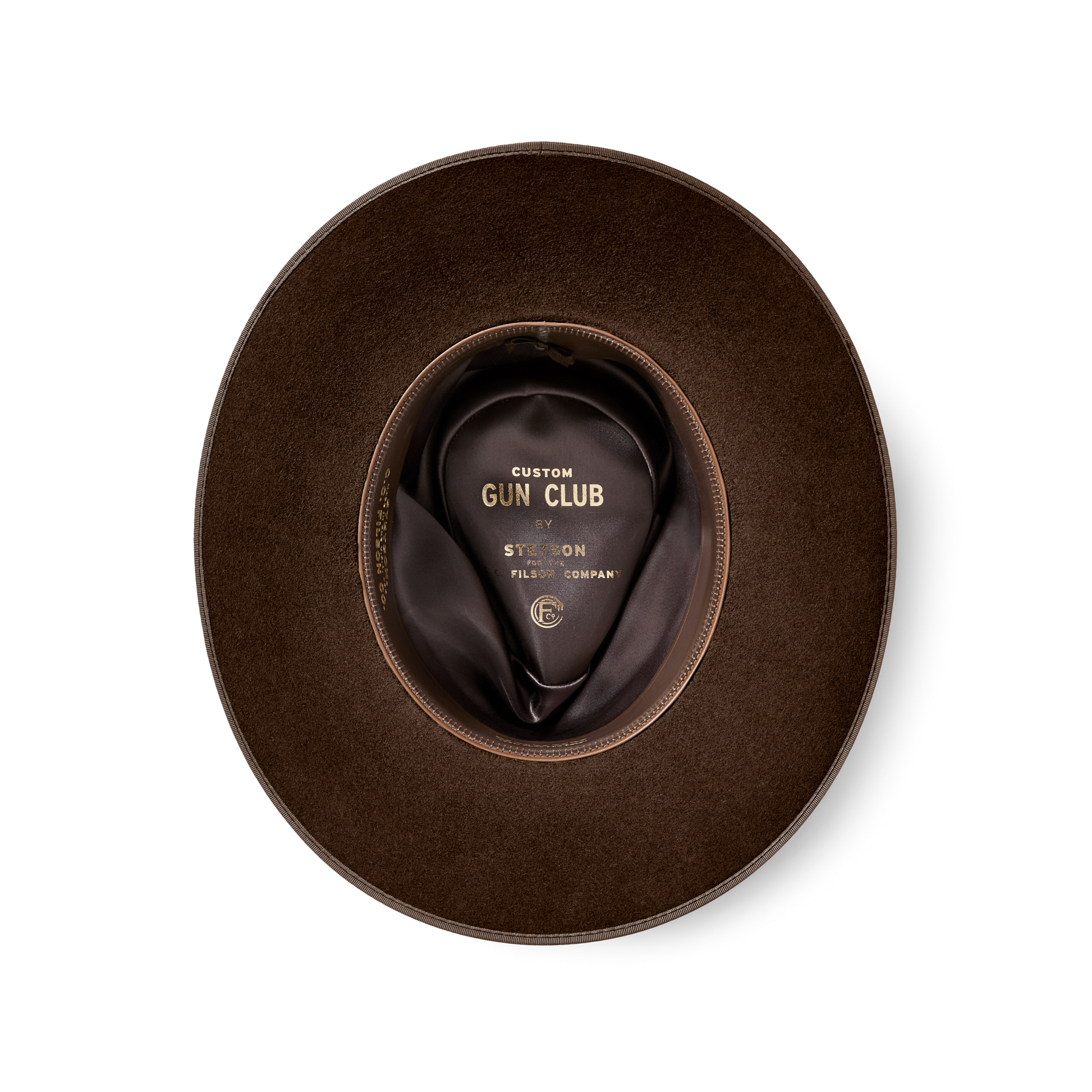 Alternate view of the Filson Stetson Wolf Canyon Hat - Brown