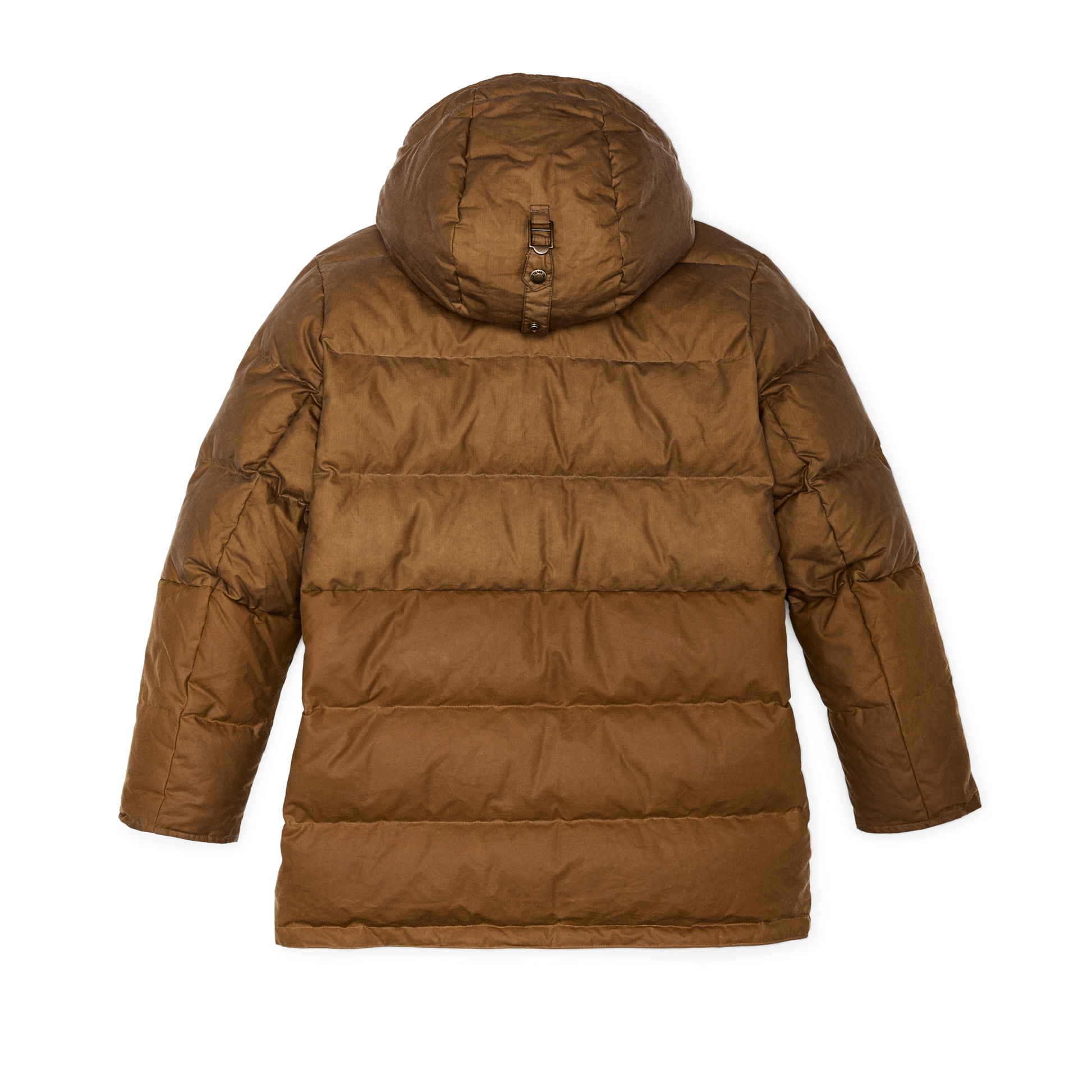 Alternate view of the Filson Women's Waxed Down Parka - Dark Tan