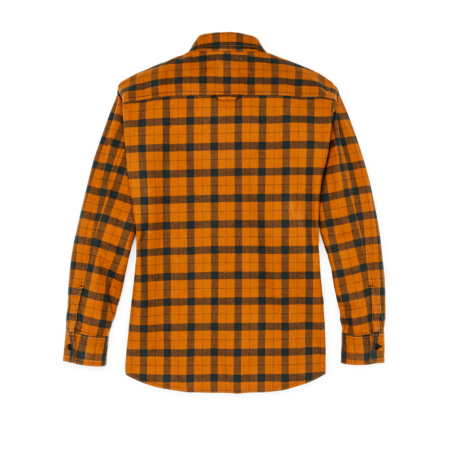 Alternate view of the Filson Women's Alaskan Guide Shirt - Spruce / Squash Plaid