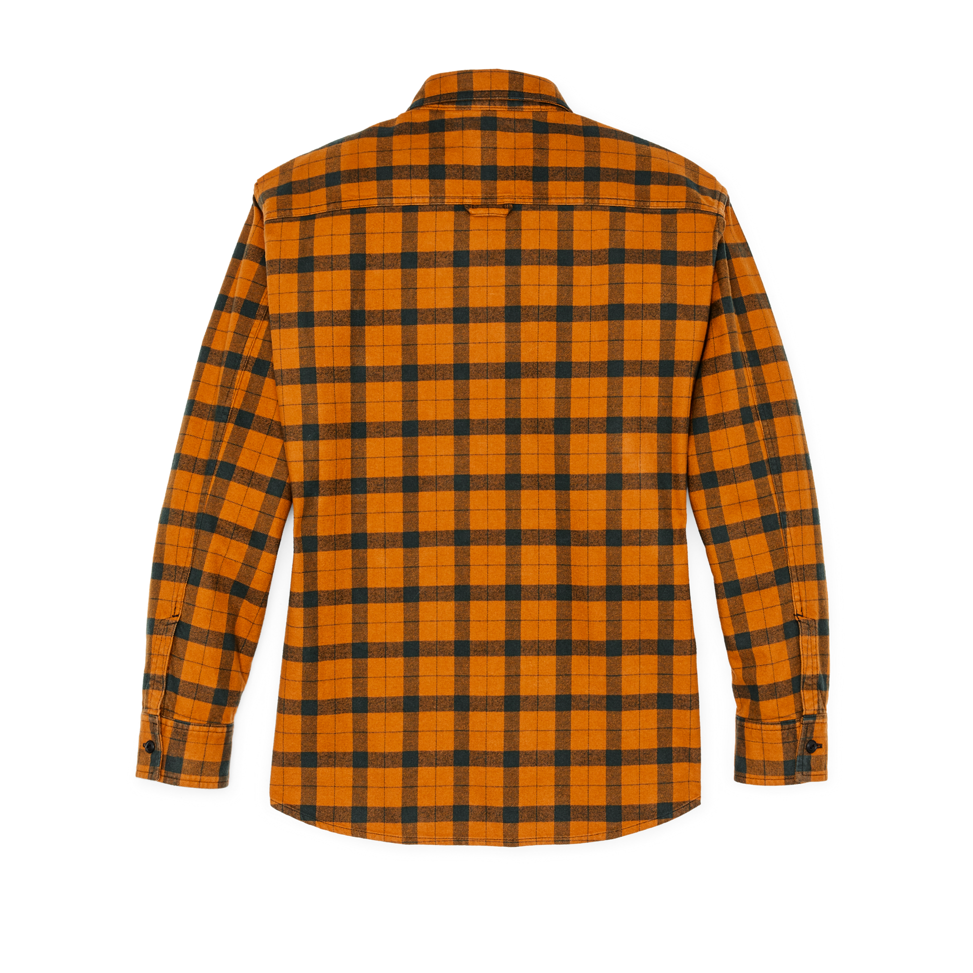 Alternate view of the Filson Women's Alaskan Guide Shirt - Spruce / Squash Plaid