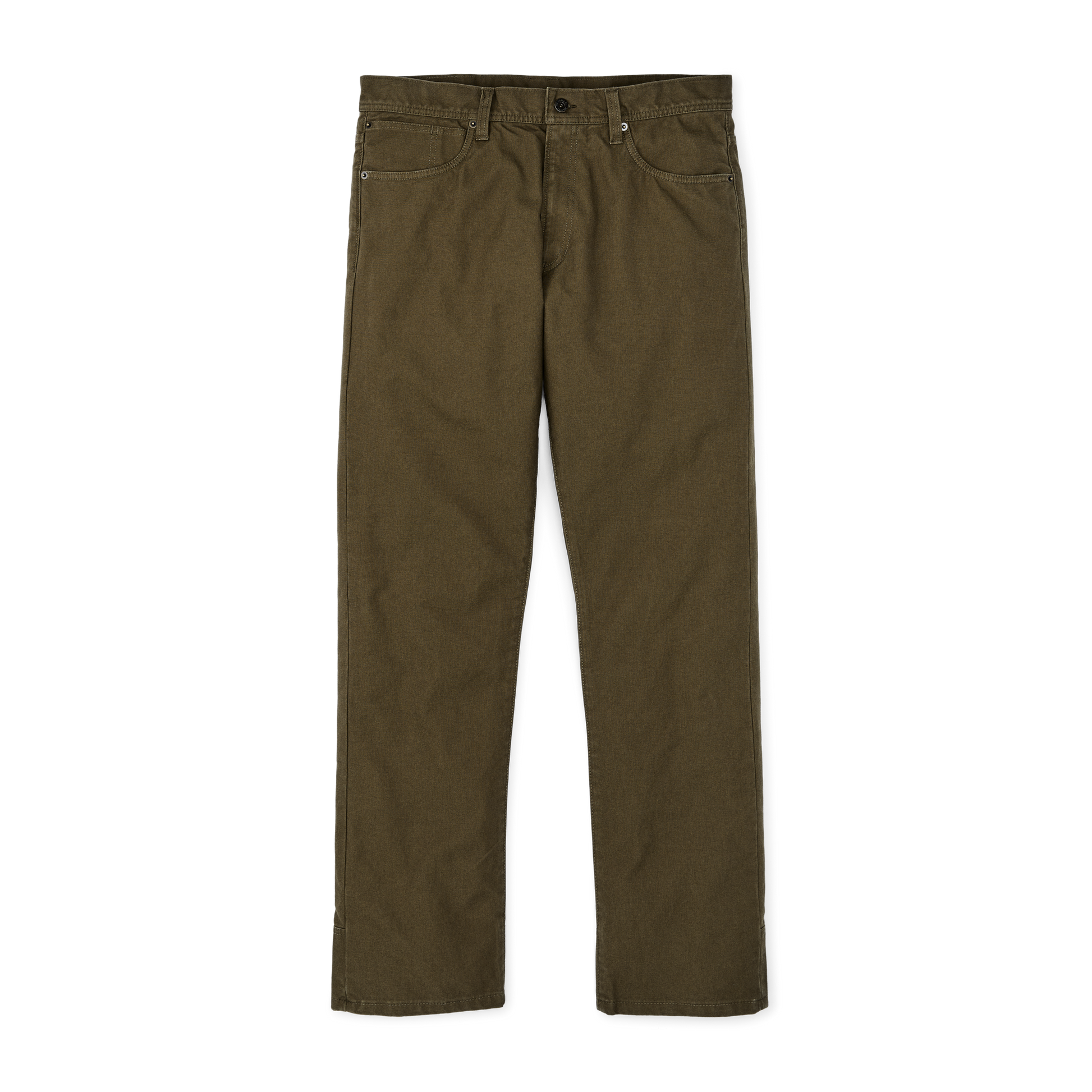 Alternate view of the Filson Dry Tin Cloth 5-pocket Pants - Marsh Olive