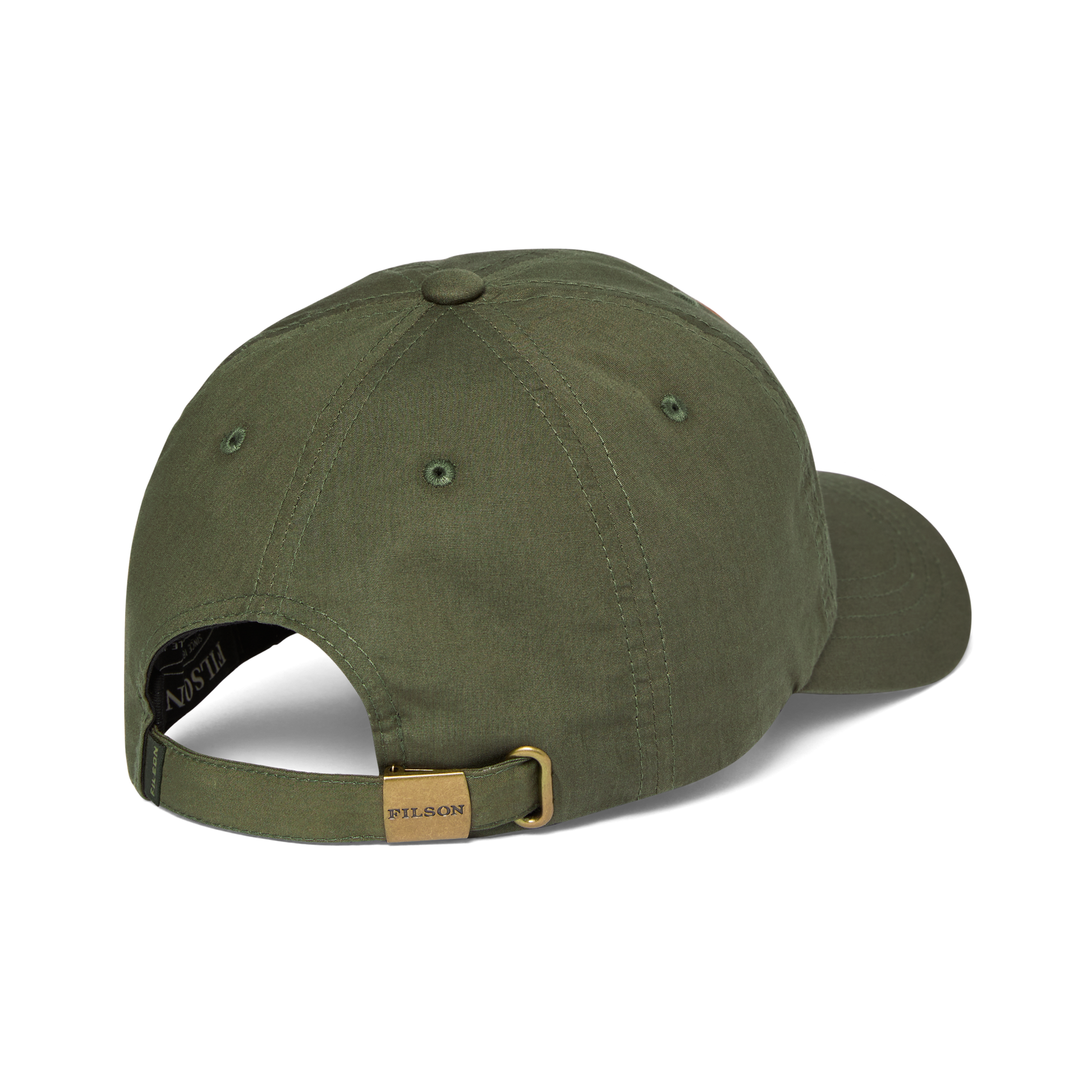 Alternate view of the Filson Lightweight Angler Cap - Dark Forest / Evergreen Patch