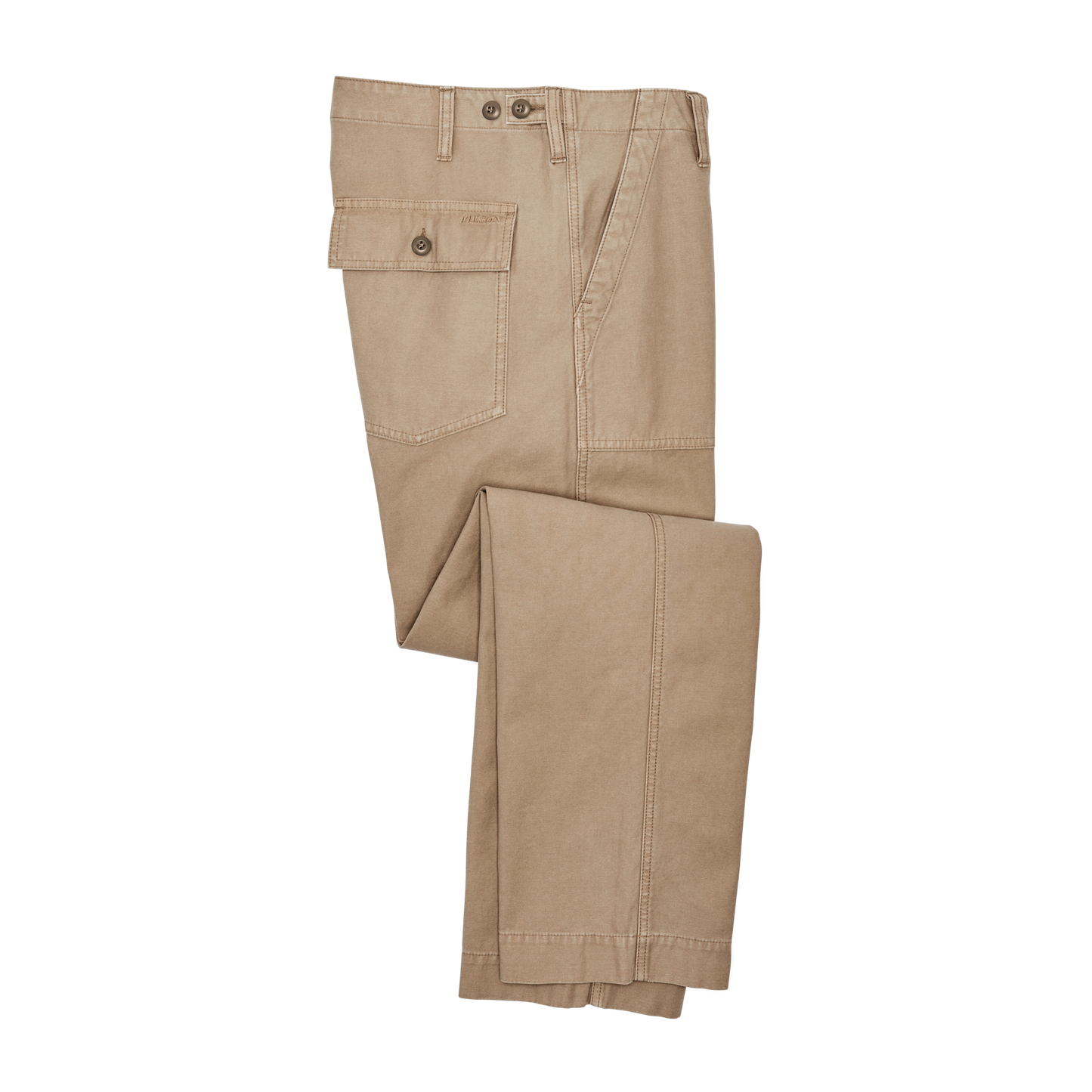 Alternate view of the Filson Field Supply Pants - Gray Khaki