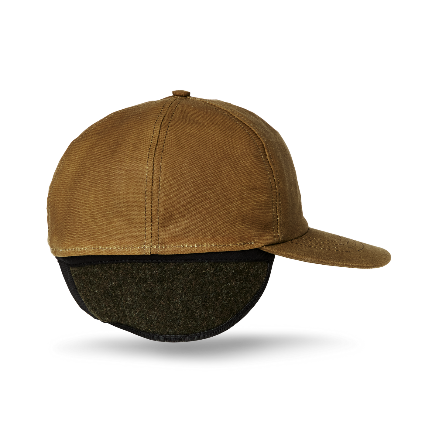 Alternate view of the Filson Insulated Tin Cloth Cap - Dark Tan