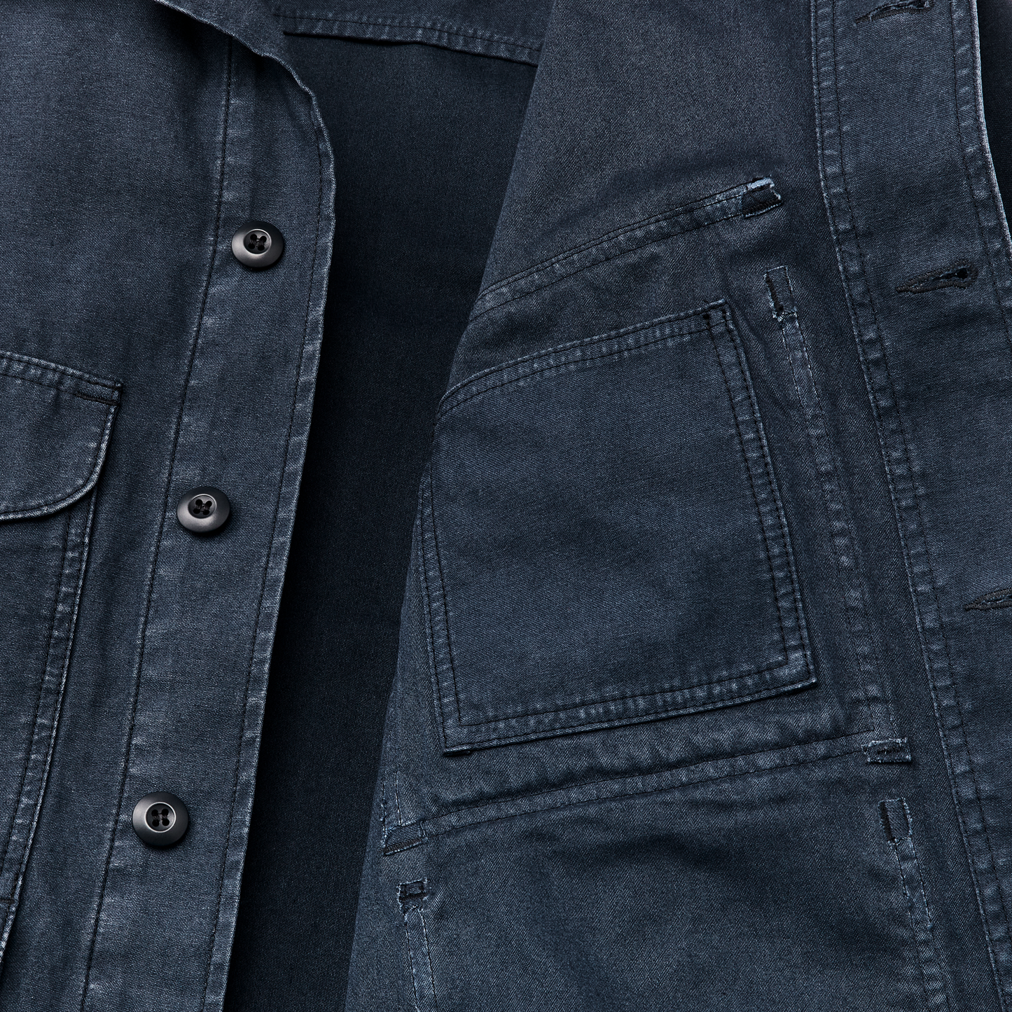 Alternate view of the Filson Field Cruiser Jacket - Blue Mussel