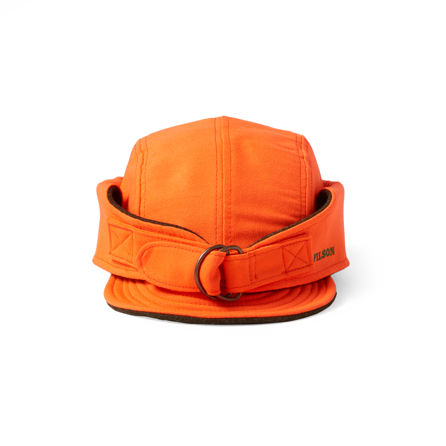 Alternate view of the Filson Big Game/upland Hat - Blaze Orange