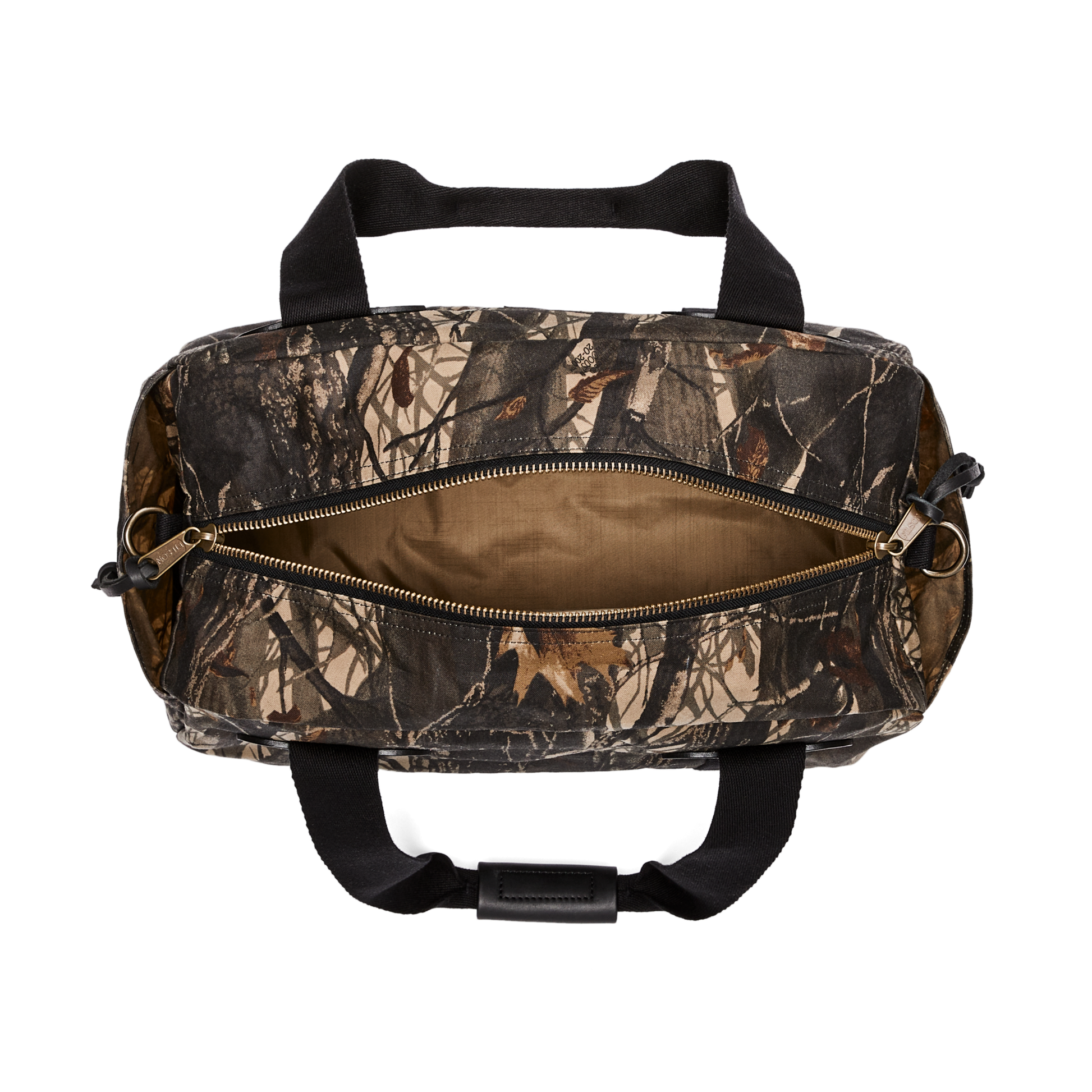 Alternate view of the Filson Small Tin Cloth Duffle Bag - Realtree Hardwoods Camo