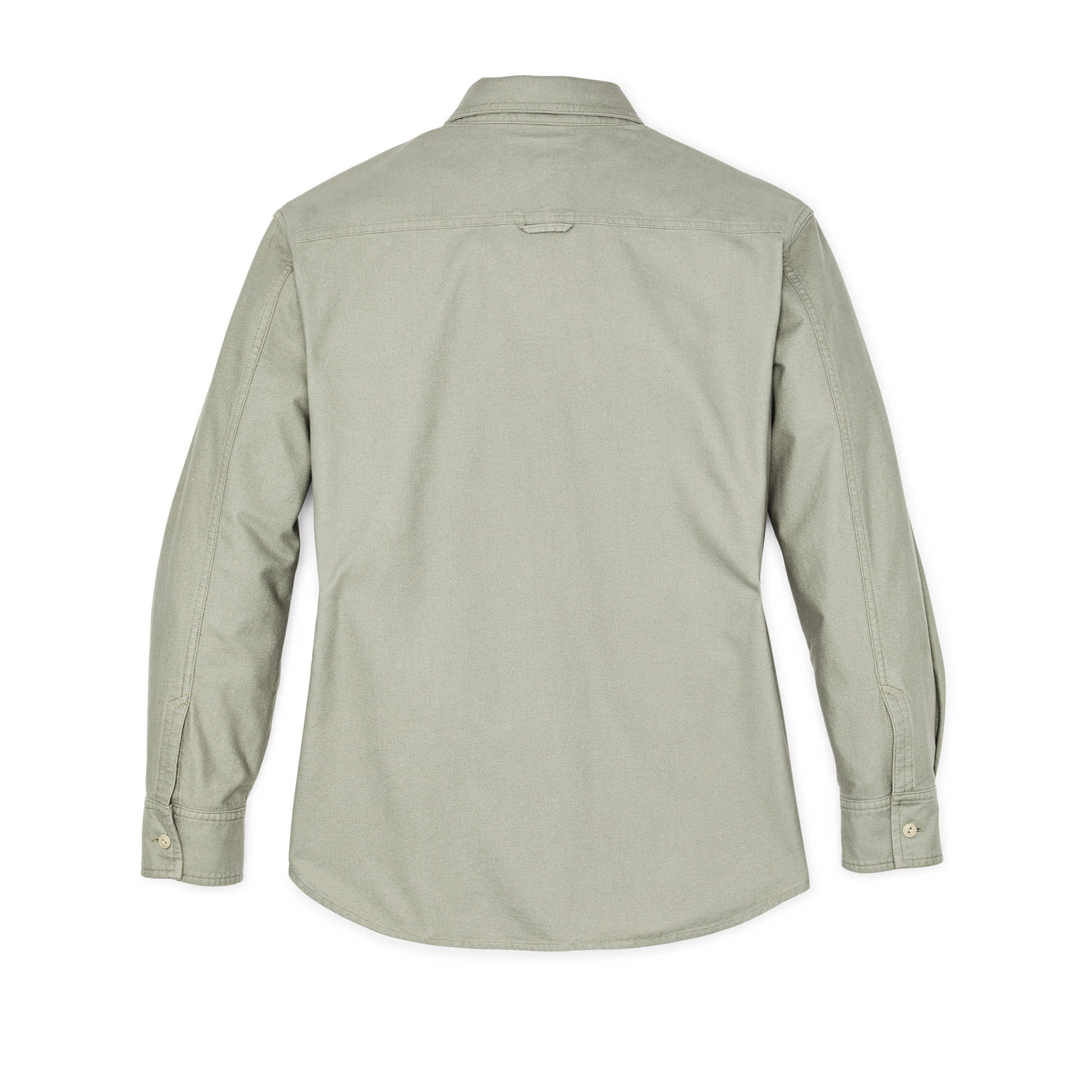 Alternate view of the Filson Women's Field Chamois Shirt - Desert Sage