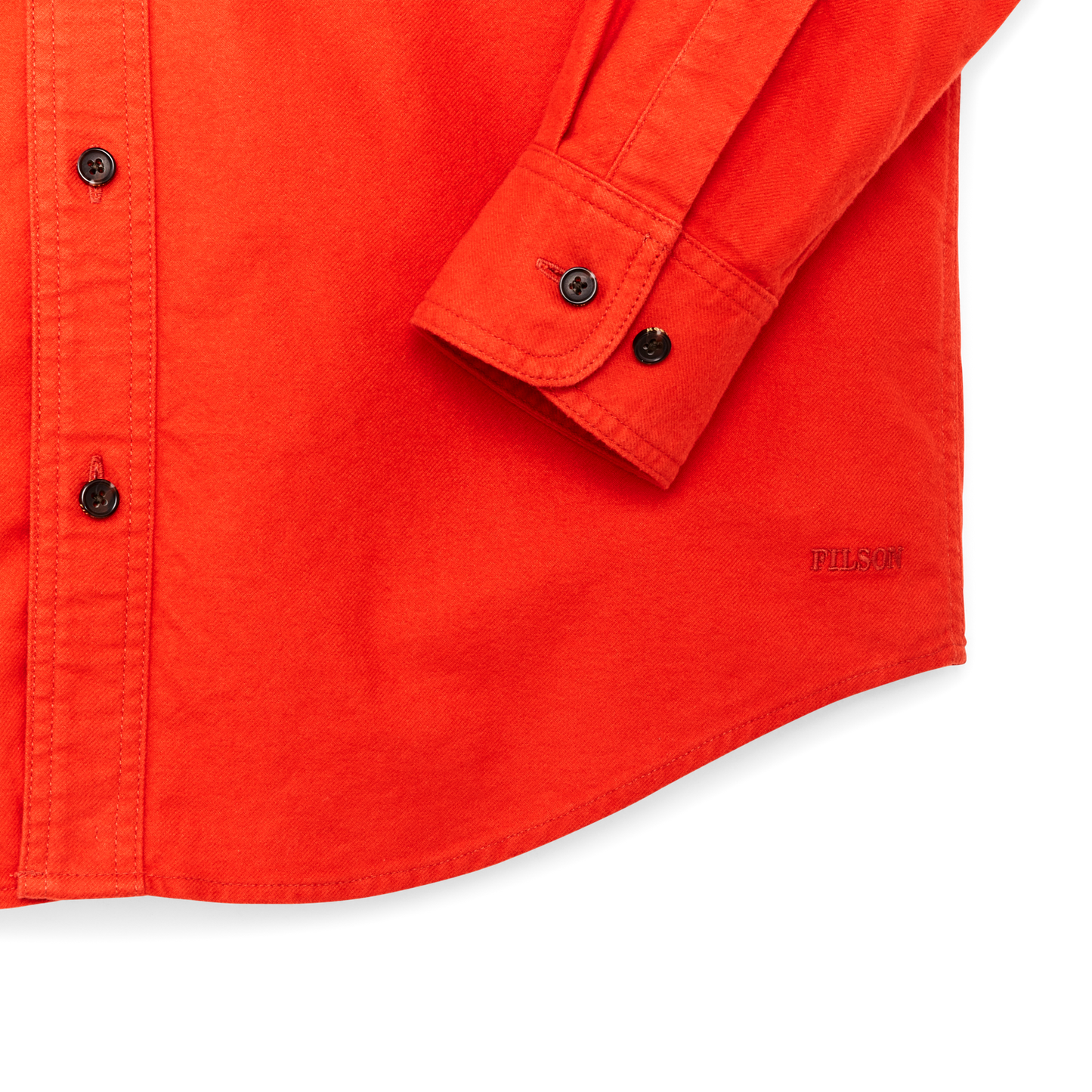 Alternate view of the Filson Alaskan Guide Shirt - Dark Flame