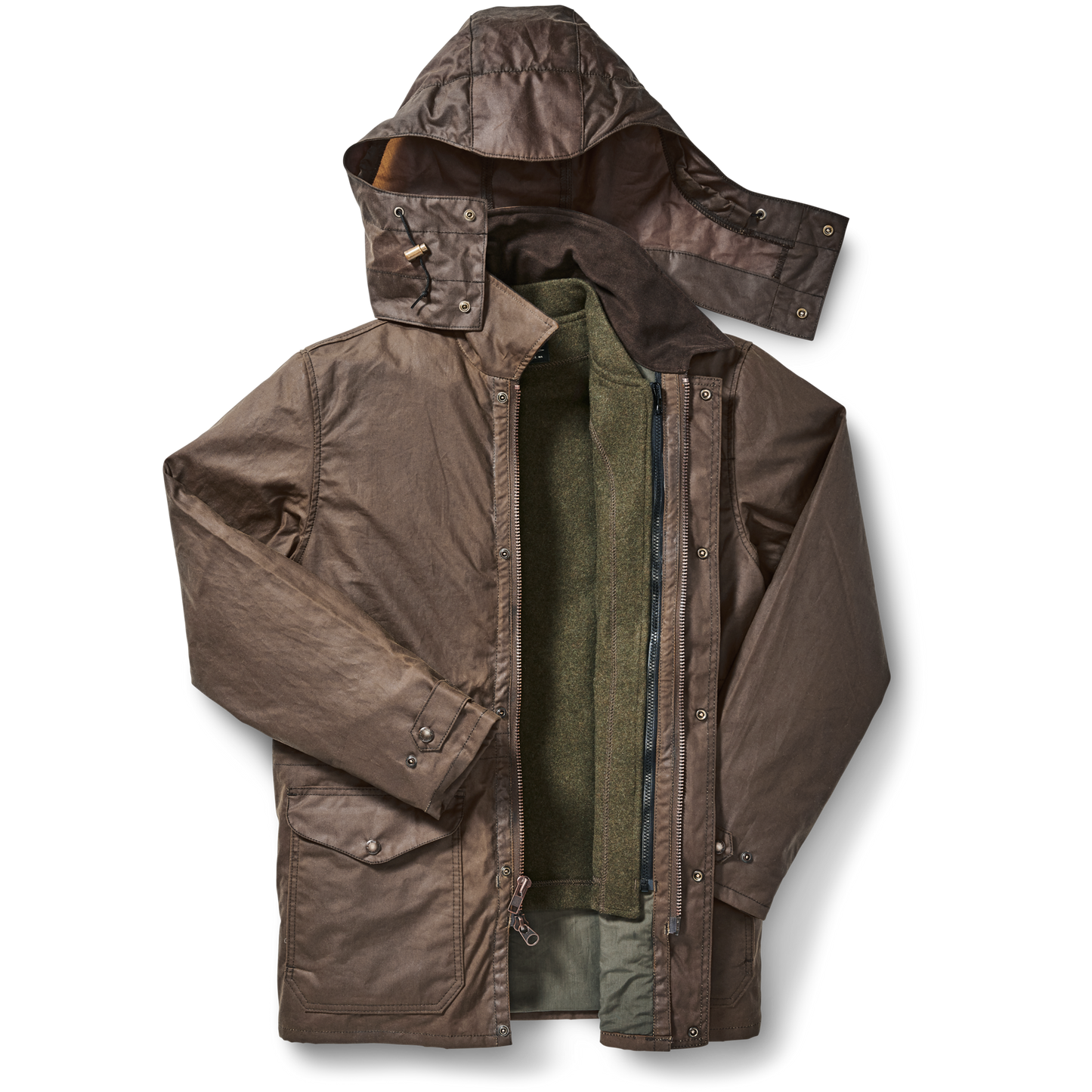 Cover Cloth Mile Marker Coat - Dark Earth