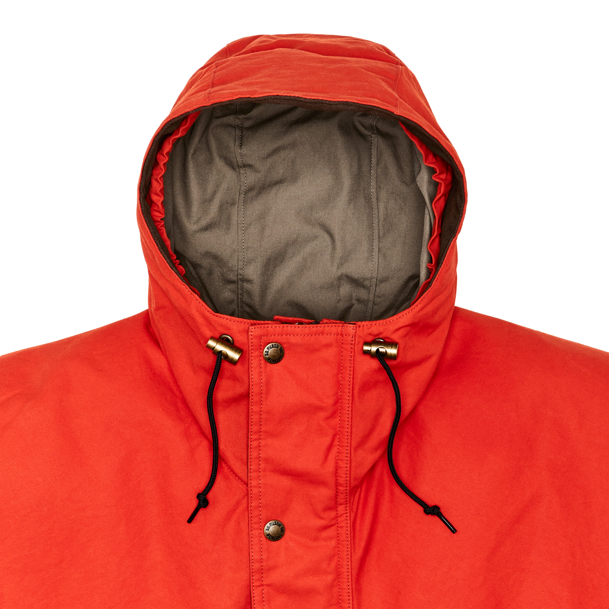 Alternate view of the Filson Ranger Insulated Anorak - Expedition Orange