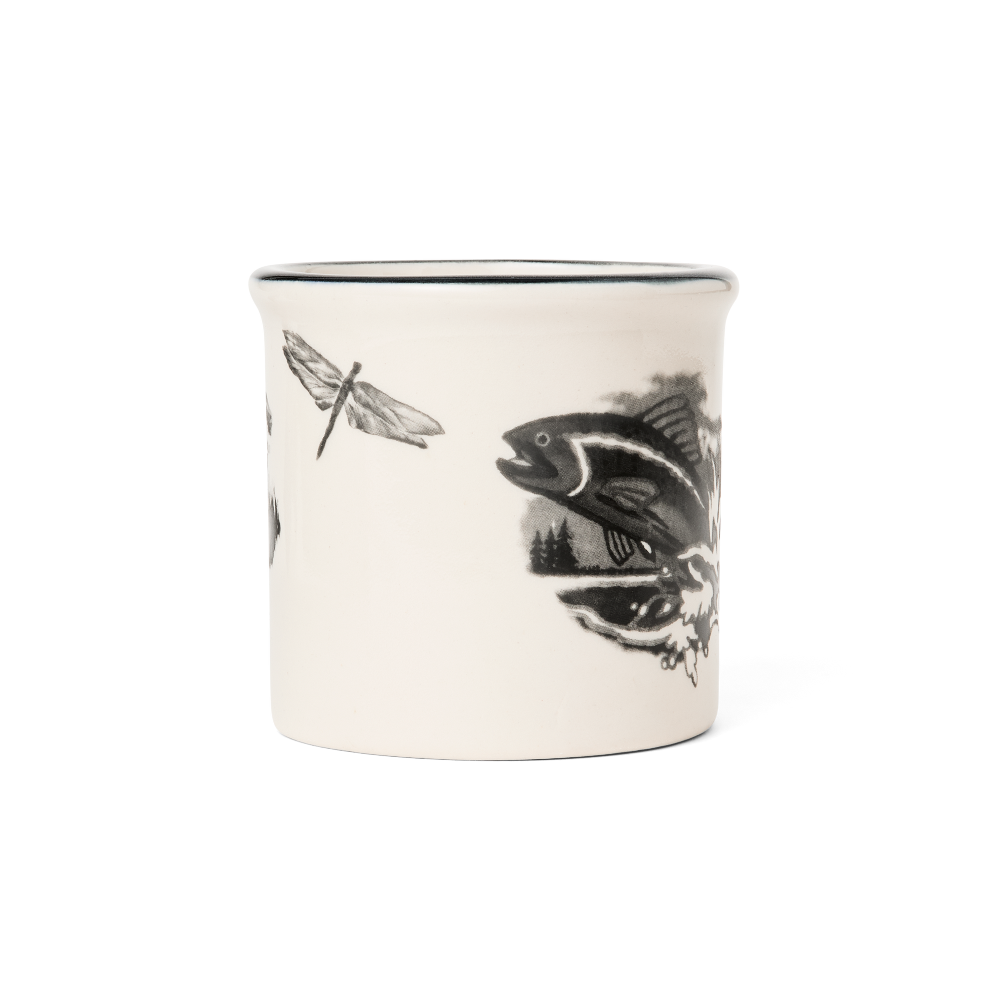 Alternate view of the Filson Stoneware Mug - Natural / Trout