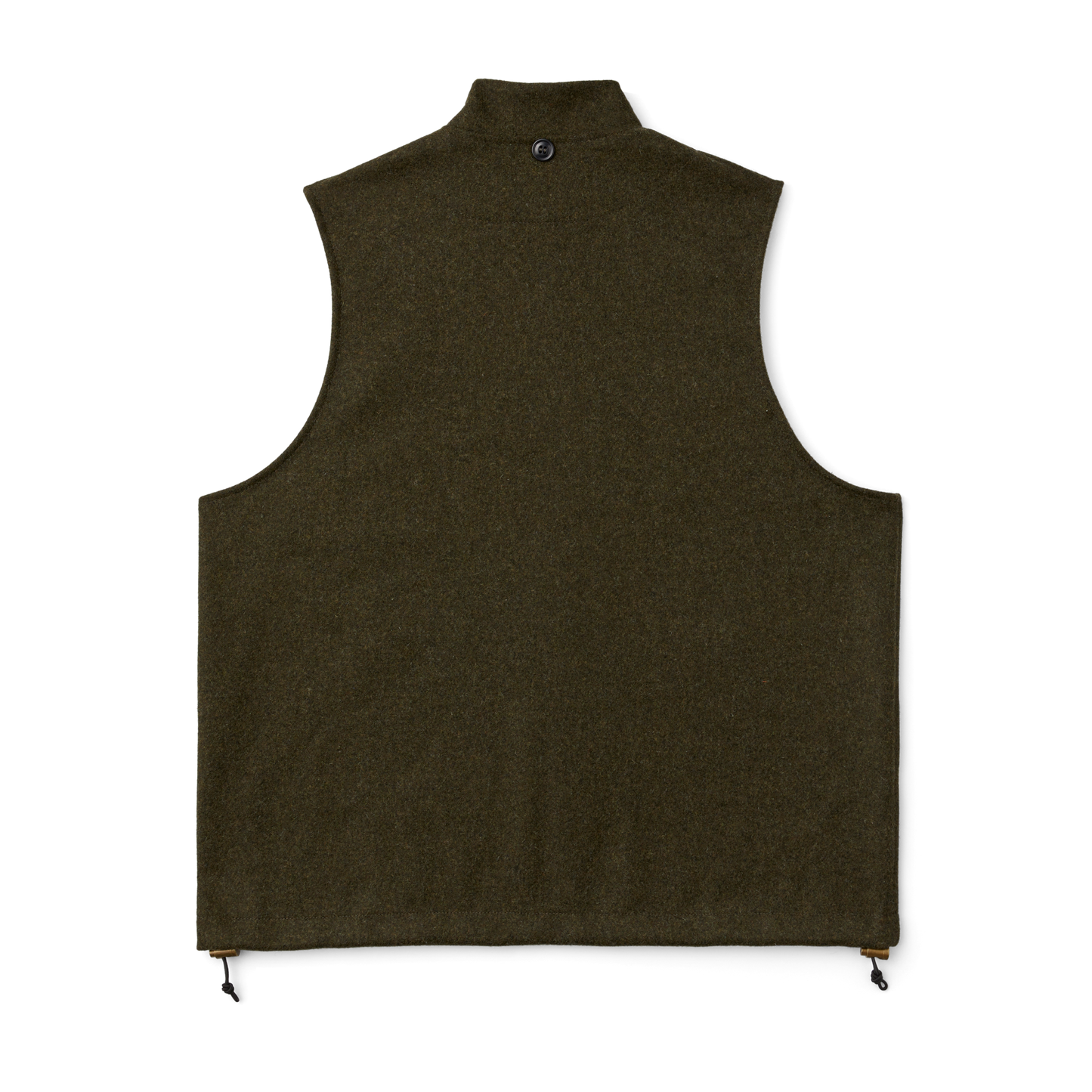 Alternate view of the Filson Mackinaw Wool Vest Liner - Forest Green