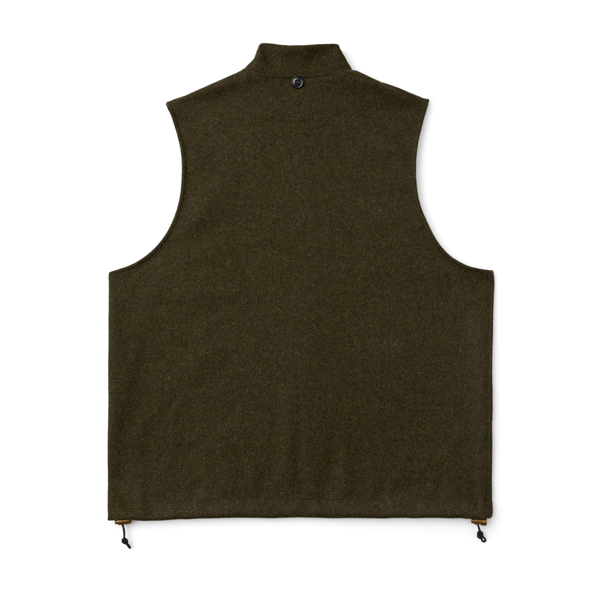 Alternate view of the Filson Mackinaw Wool Vest Liner - Forest Green