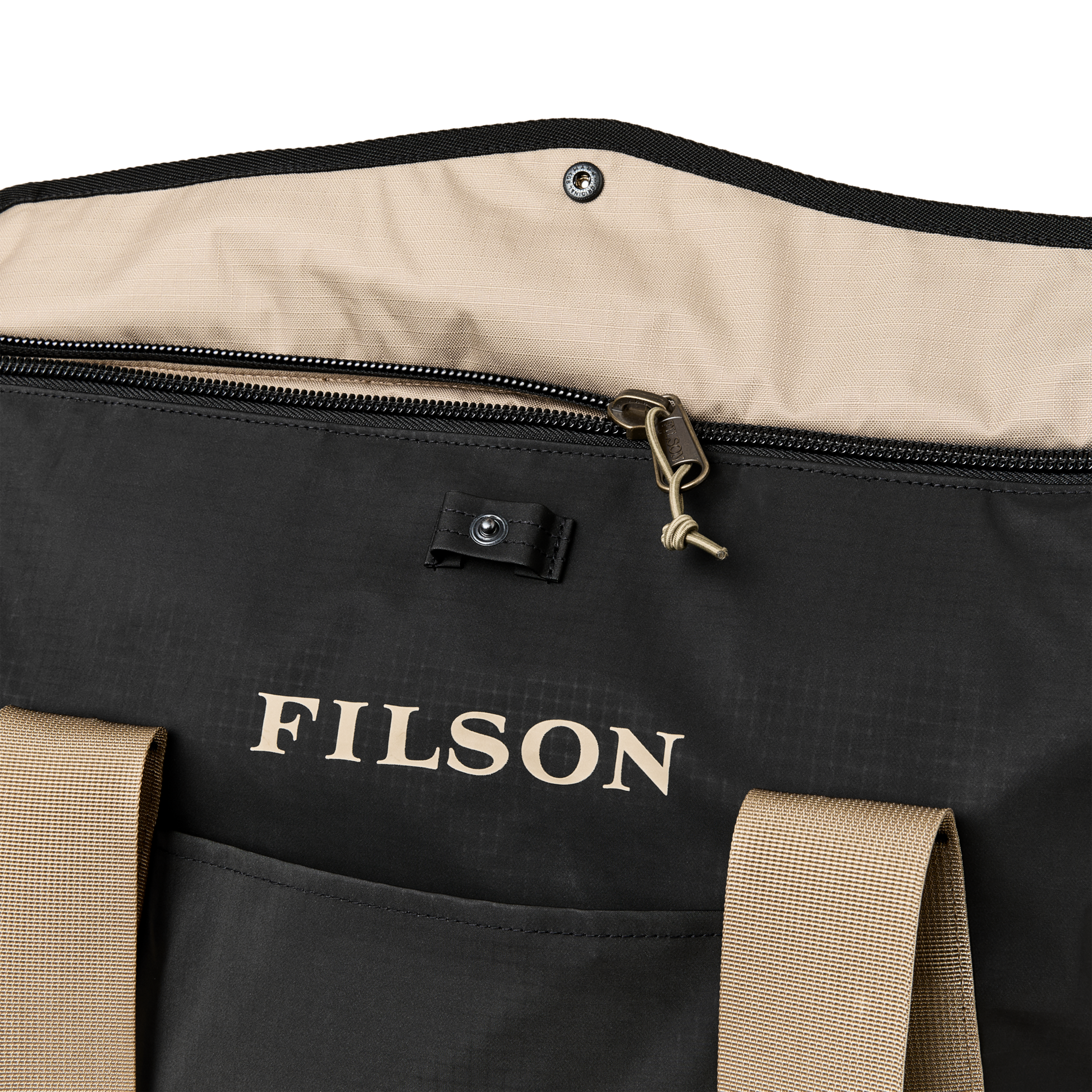 Alternate view of the Filson Scout Tote Bag - Black / Covert