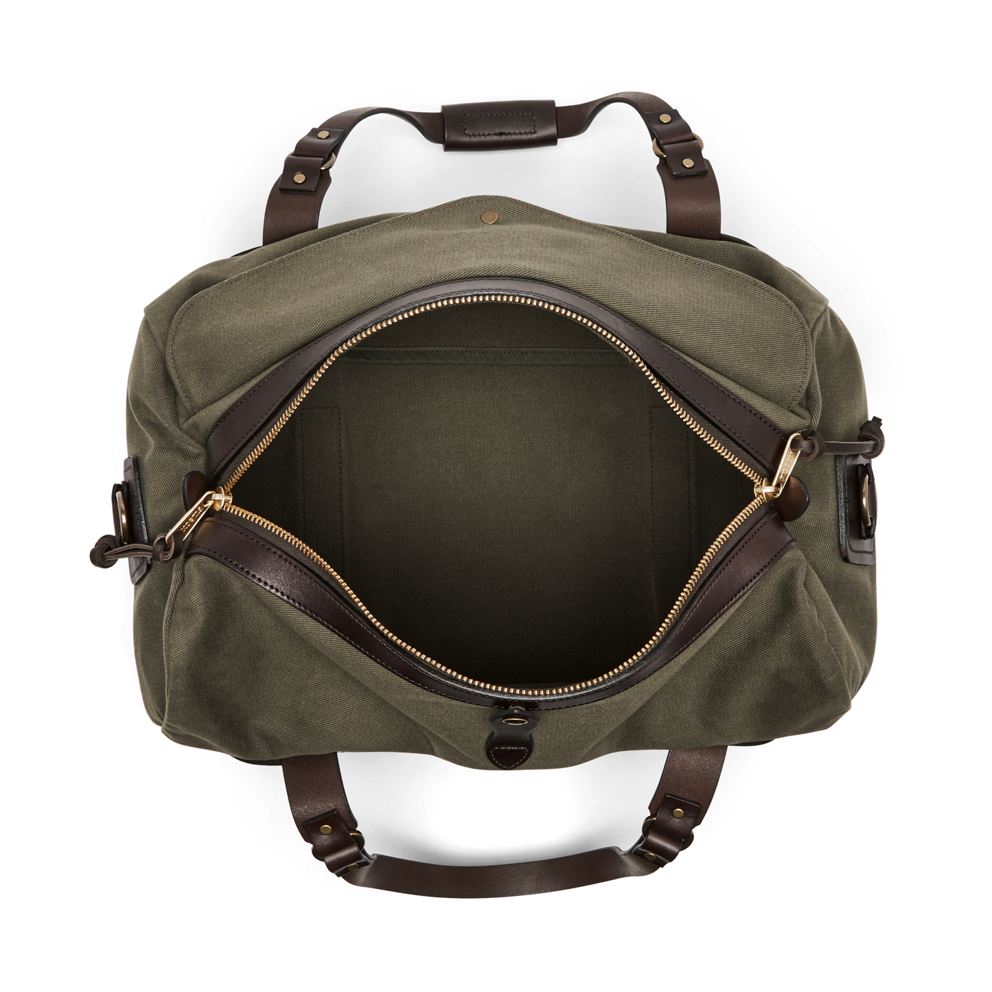 Alternate view of the Filson Medium Rugged Twill Duffle Bag - Otter Green