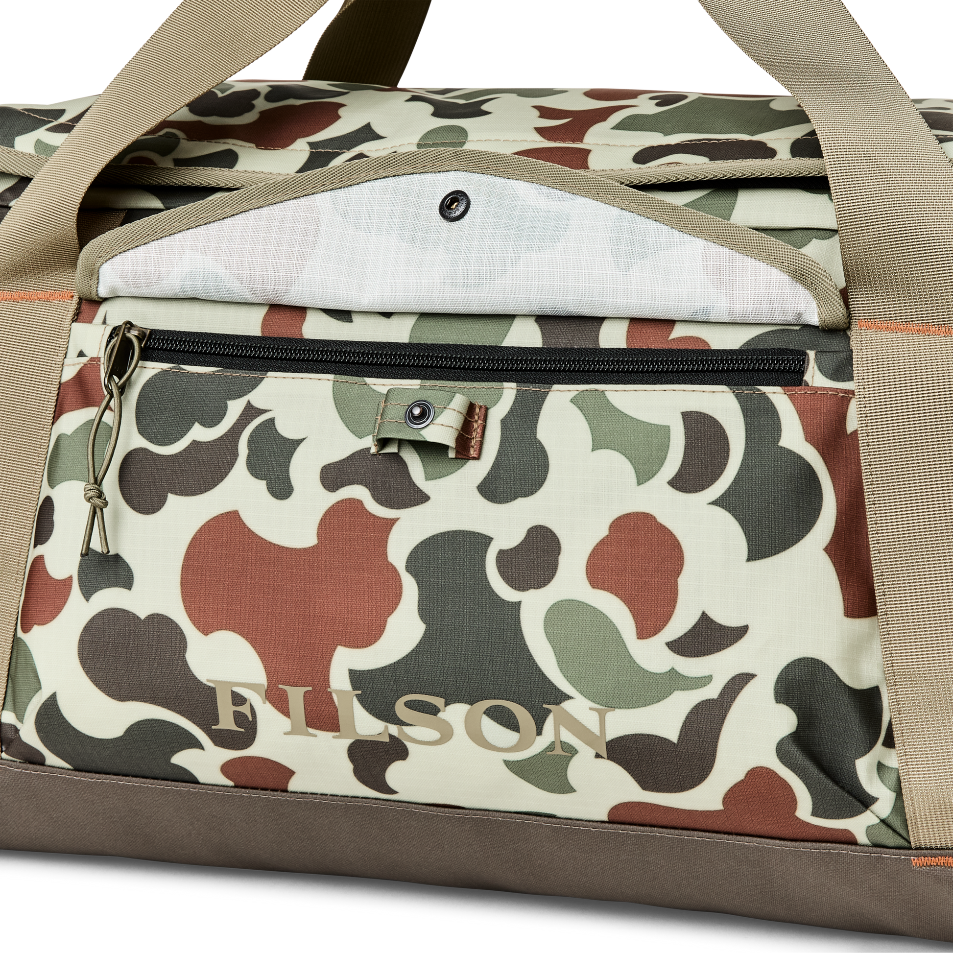 Alternate view of the Filson Scout Medium Duffle - Shrub Camo / Canteen / Covert