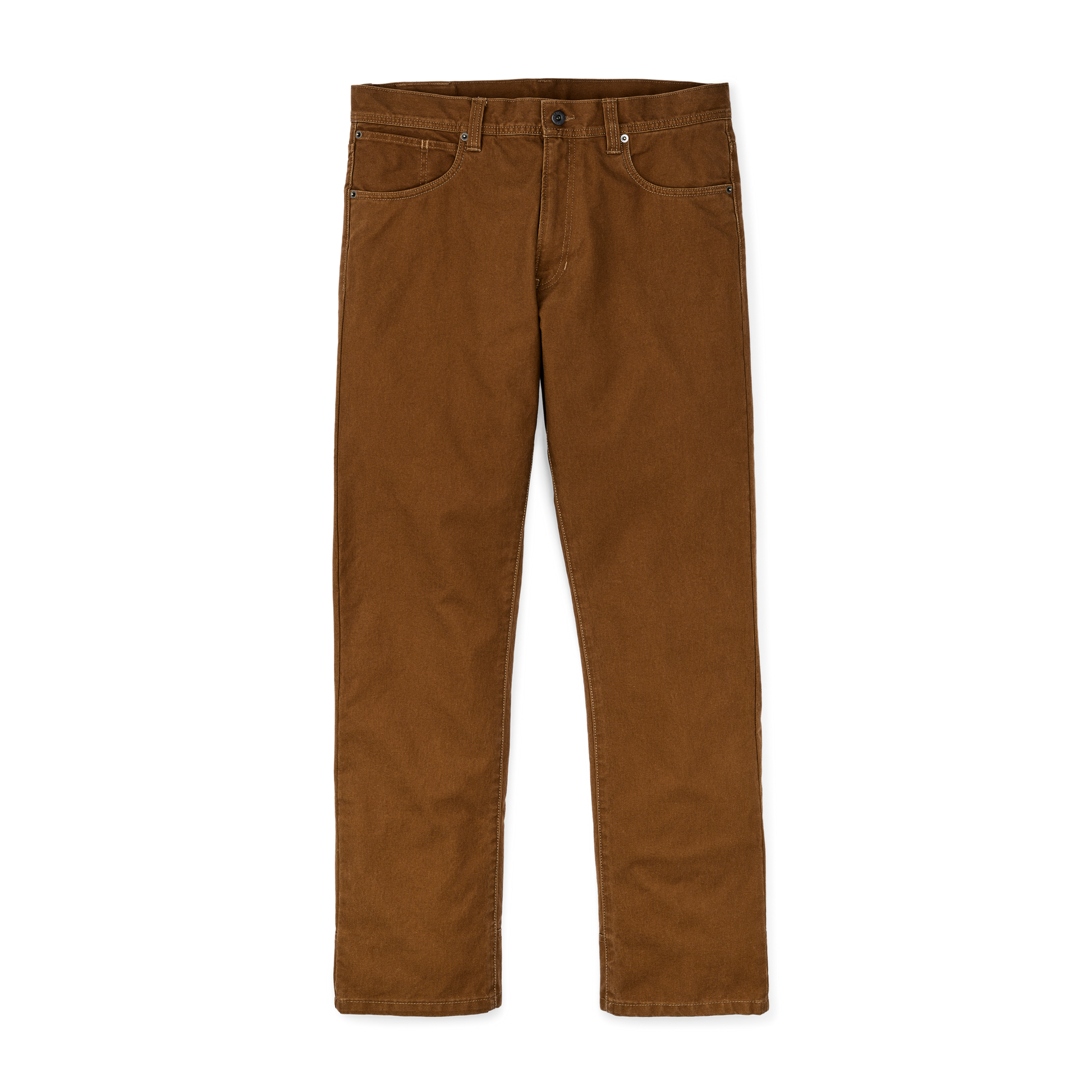 Alternate view of the Filson Dry Tin Cloth 5-pocket Pants - Whiskey