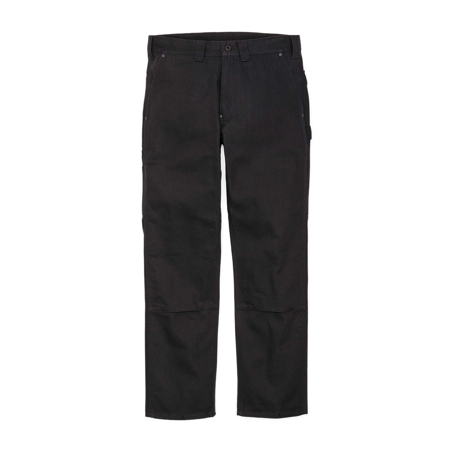 Front-facing image of the Filson Worksmith Double Layer Pants - Black