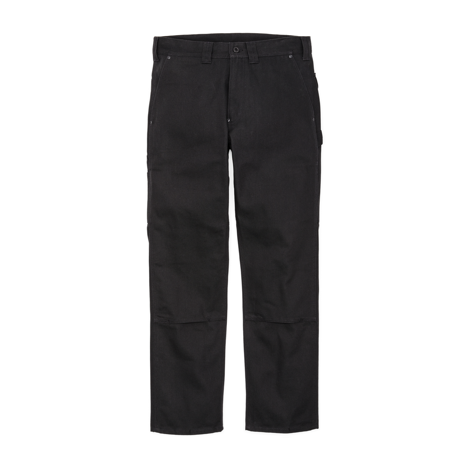 Front-facing image of the Filson Worksmith Double Layer Pants - Black