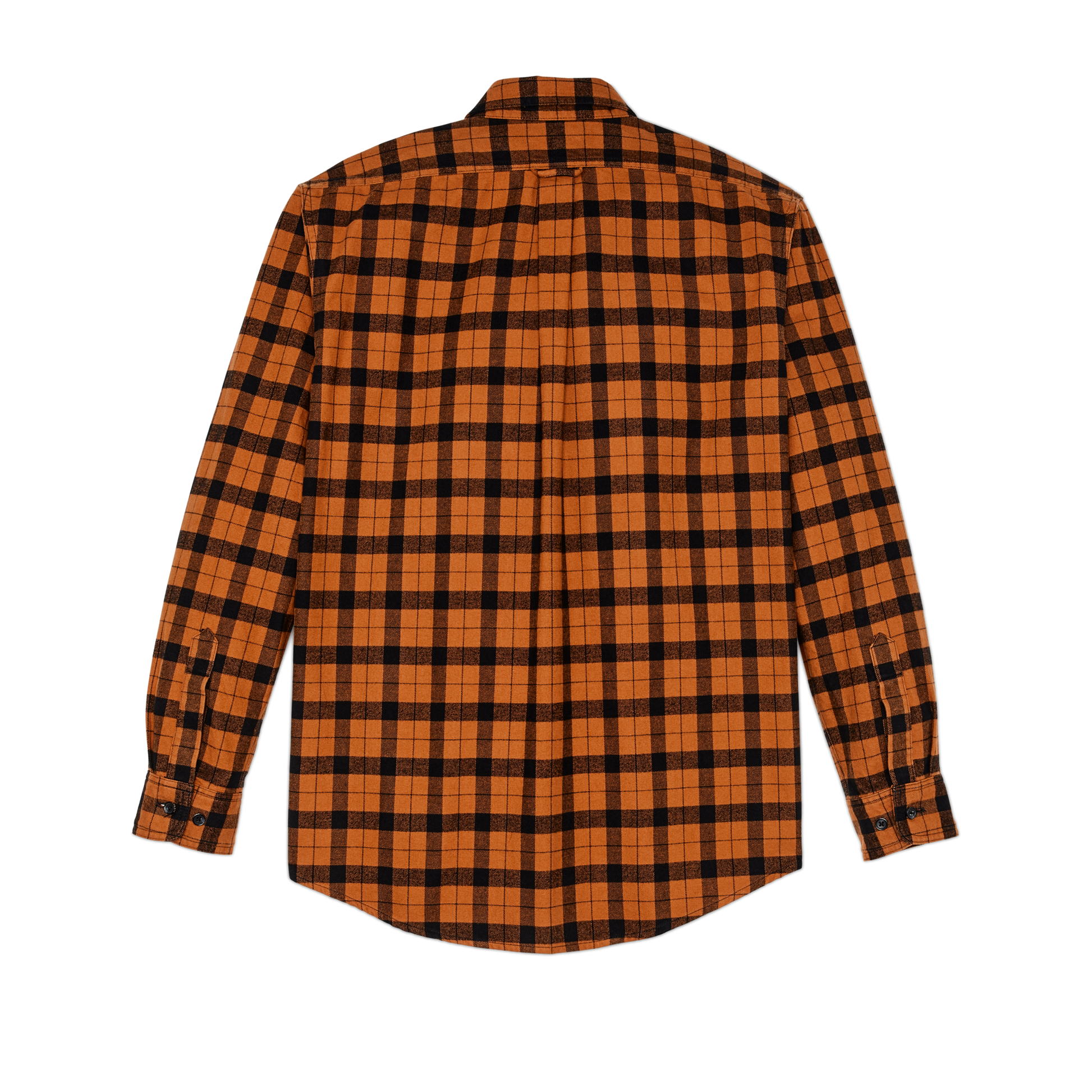 Alternate view of the Filson Alaskan Guide Shirt - Pecan / Black Plaid