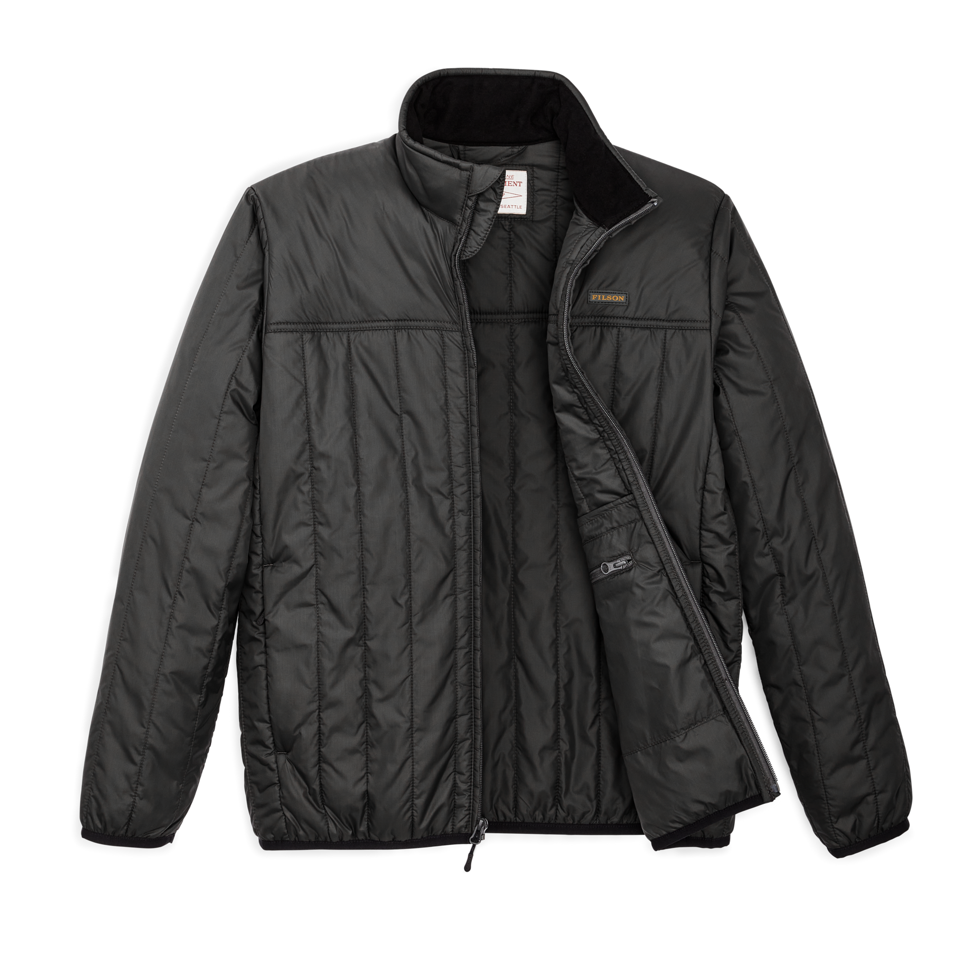 Alternate view of the Filson Ultralight Jacket - Raven