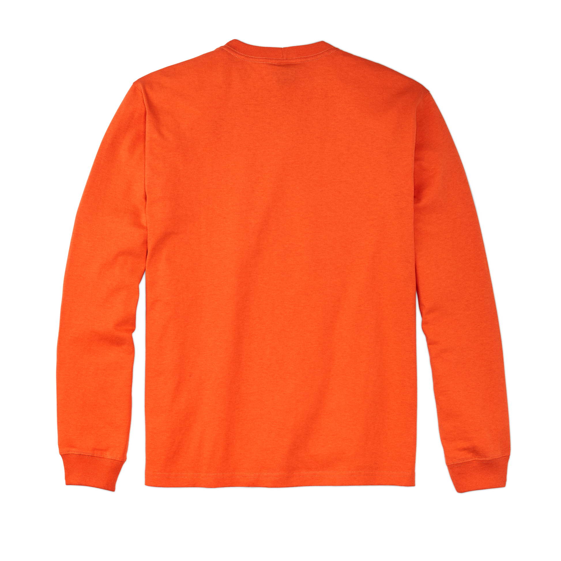 Alternate view of the Filson Long Sleeve Pioneer Pocket T-shirt - Flame