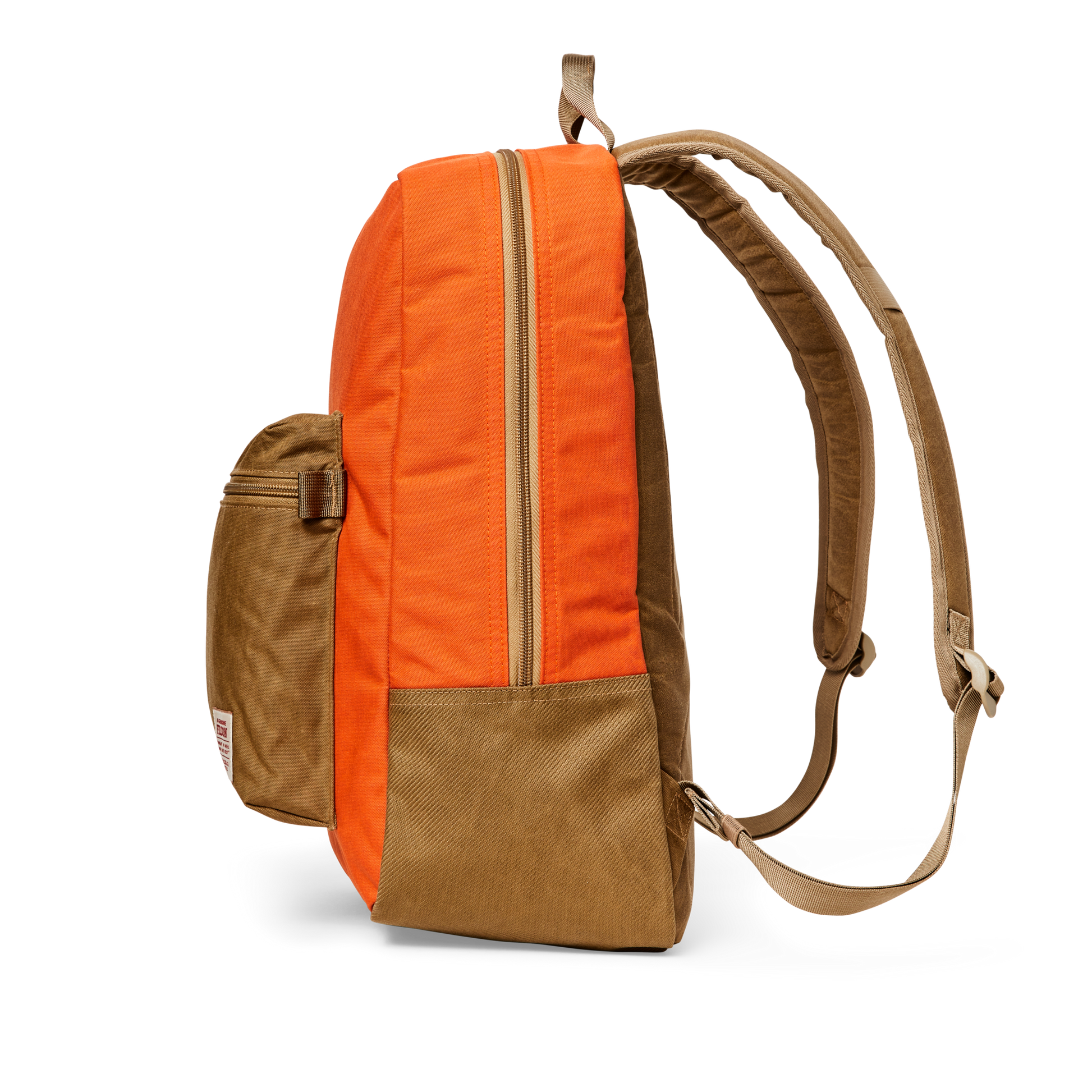 Alternate view of the Filson Surveyor 25l Backpack - Dark Tan / Flame