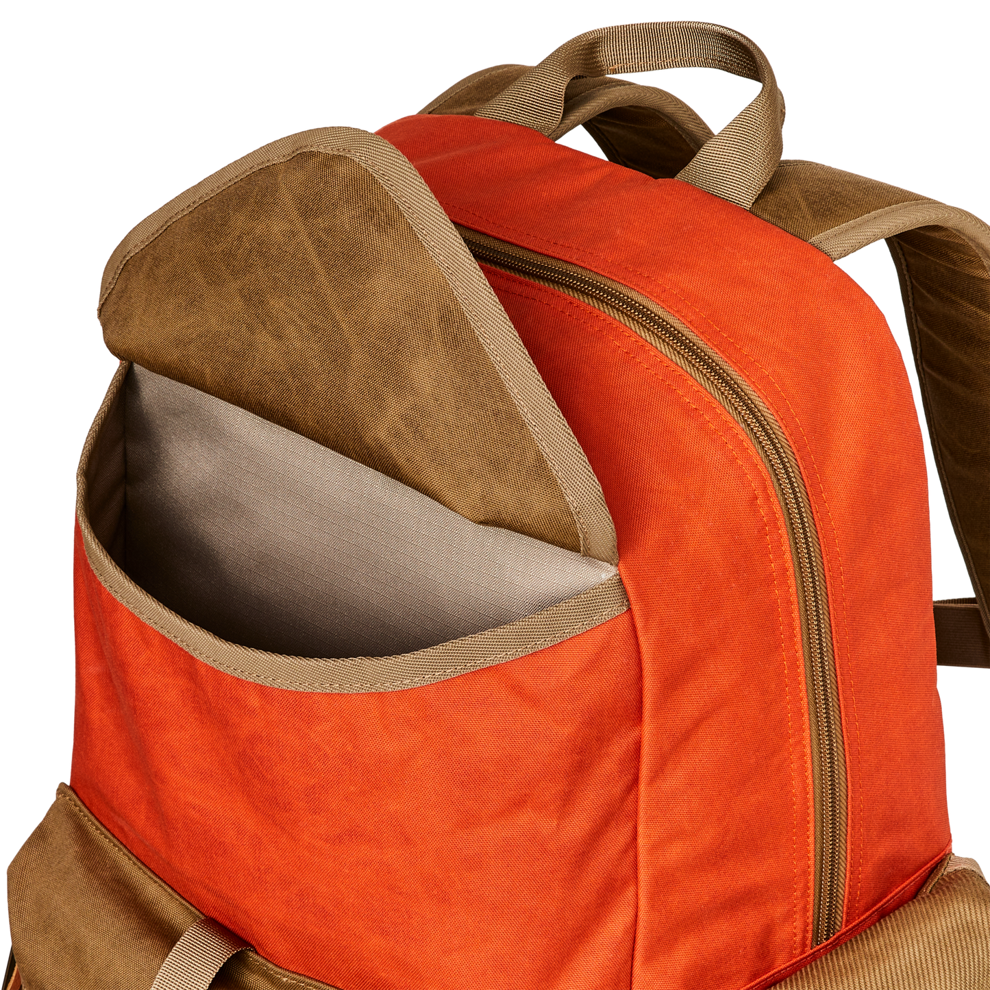 Alternate view of the Filson Surveyor 36l Backpack - Dark Tan / Flame