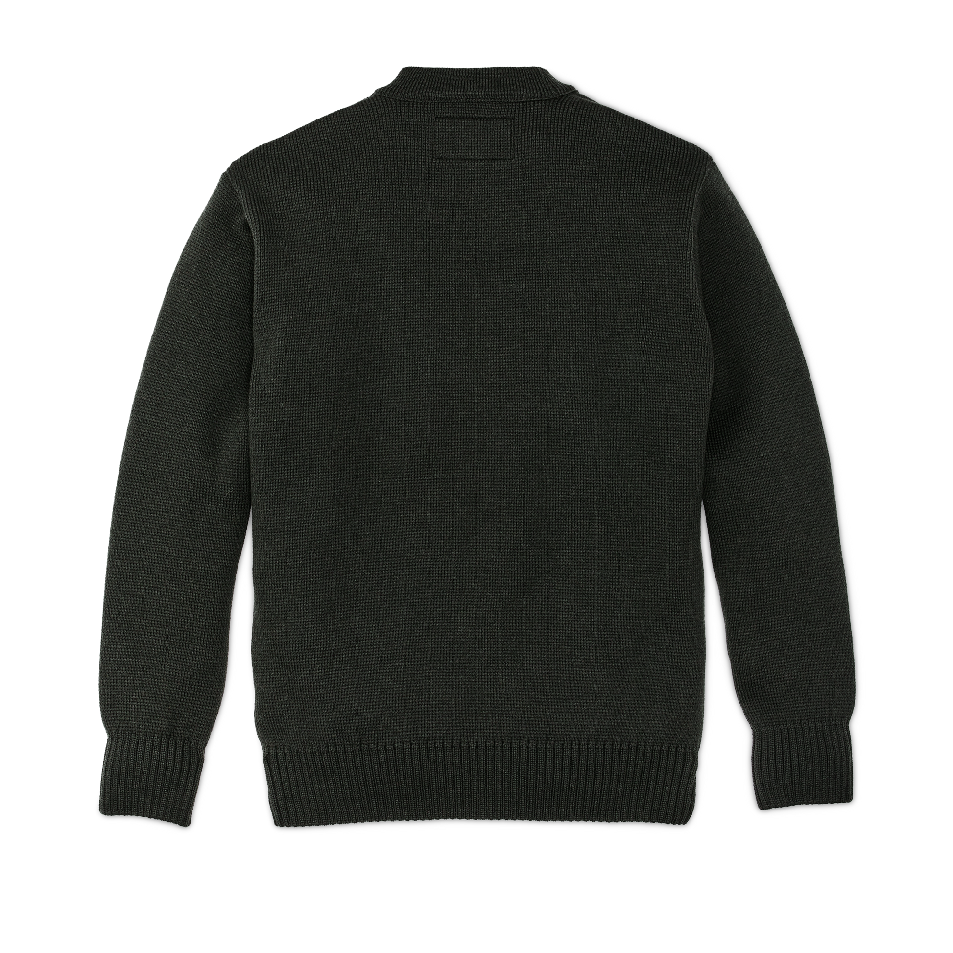 Alternate view of the Filson Crewneck Guide Sweater - Dark Timber