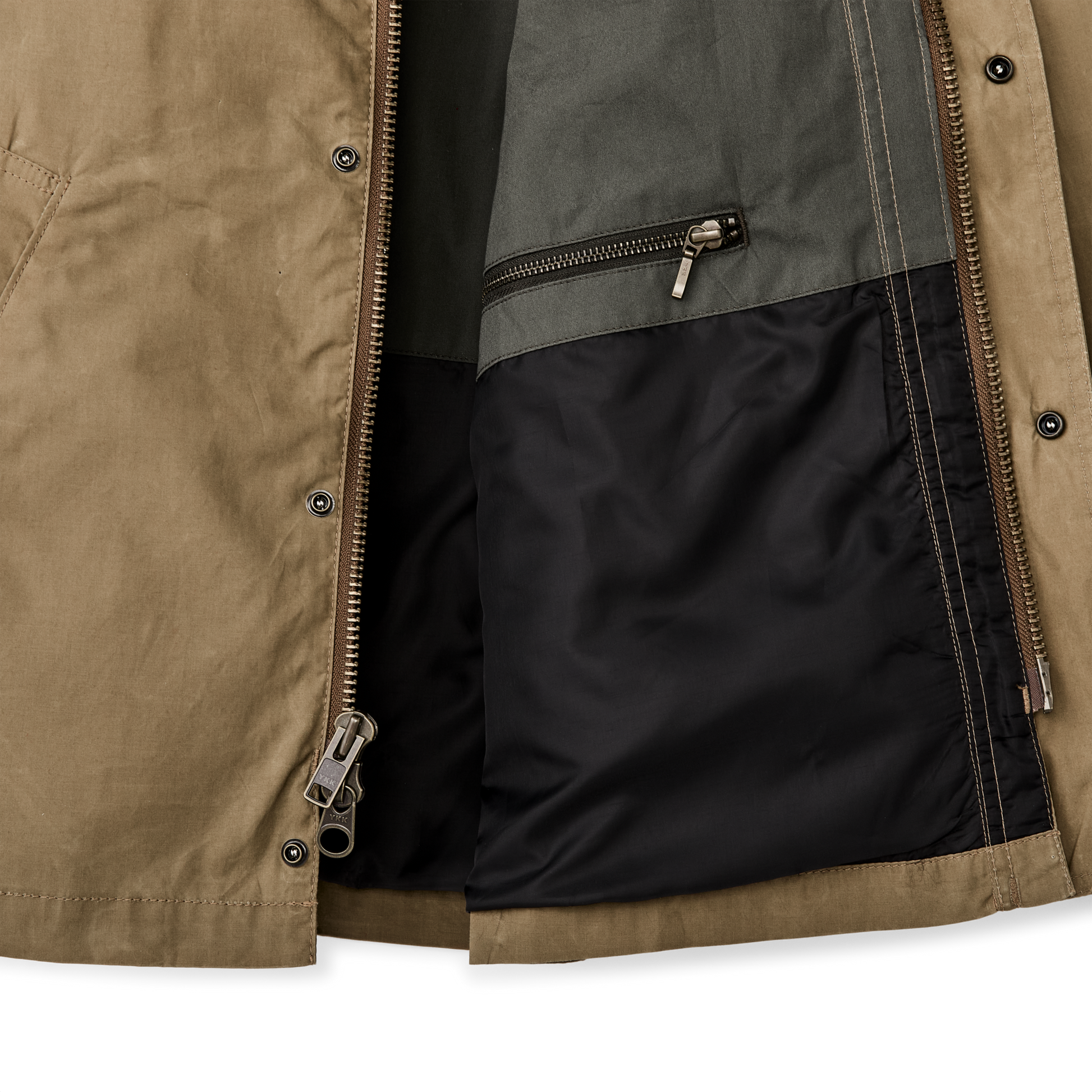 Alternate view of the Filson Ranger Short Field Jacket - Dark Beige