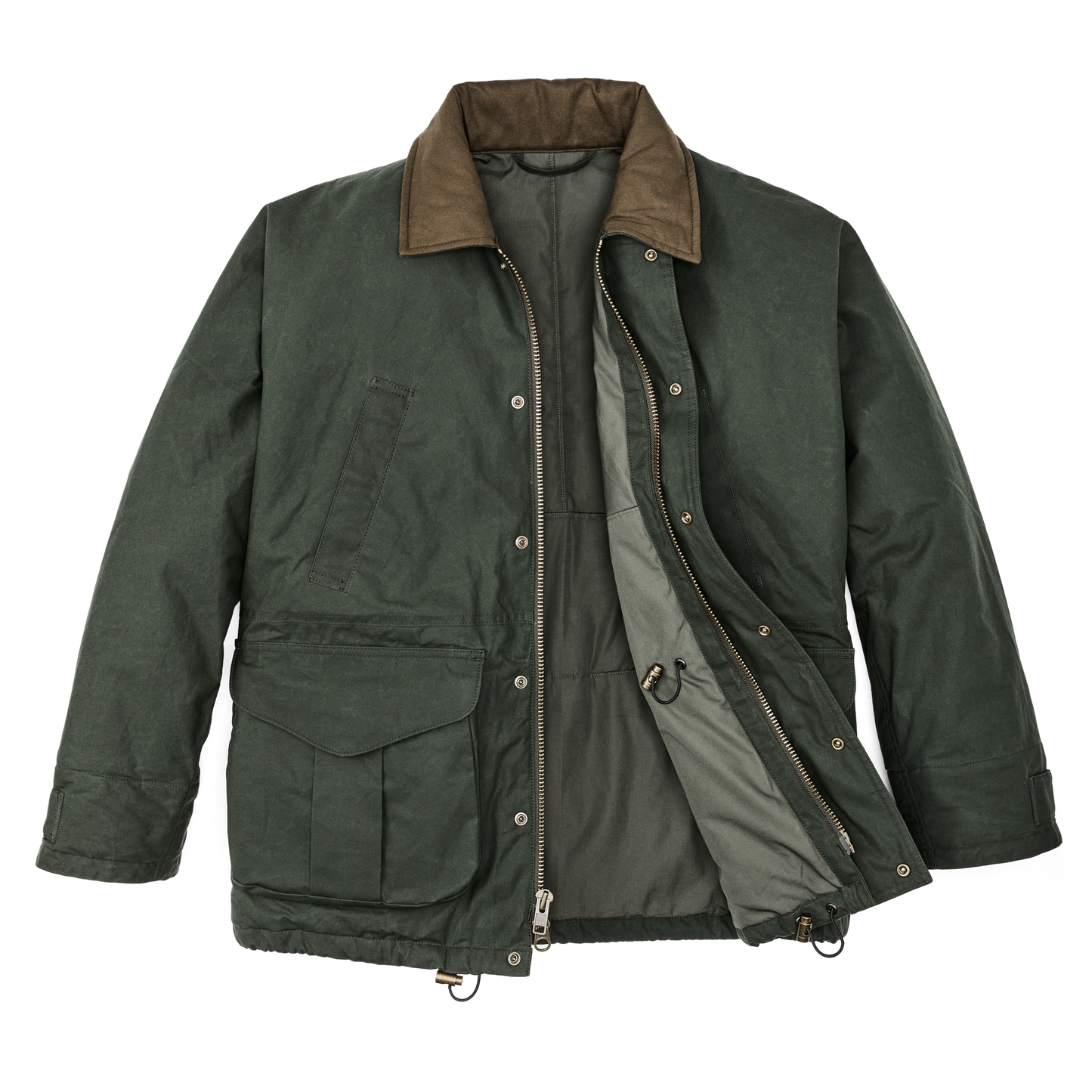 Alternate view of the Filson Ranger Insulated Field Jacket - Deep Forest