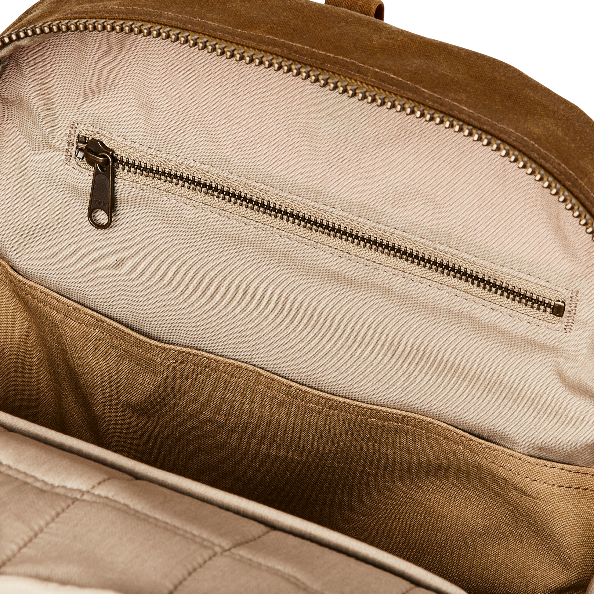 Alternate view of the Filson Journeyman Backpack - Dark Tan / Flame