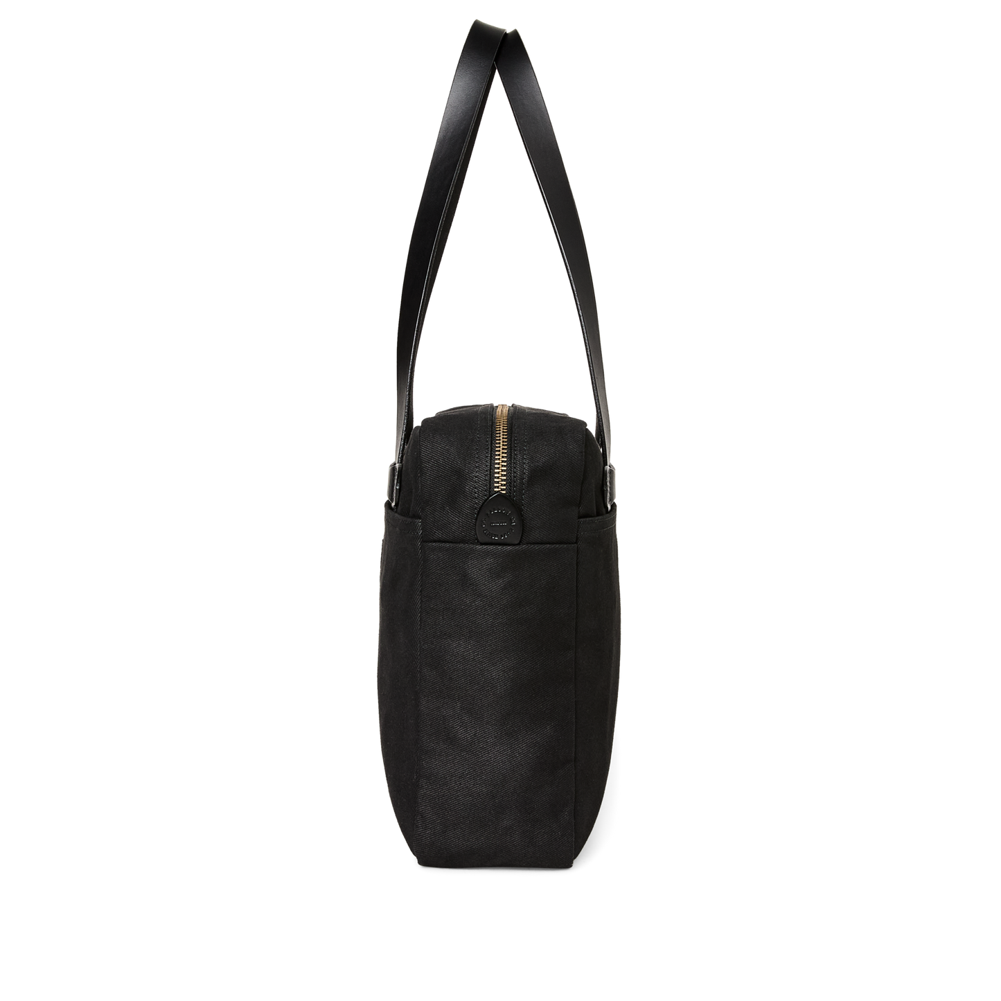 Alternate view of the Filson Rugged Twill Small Zipper Tote Bag - Black