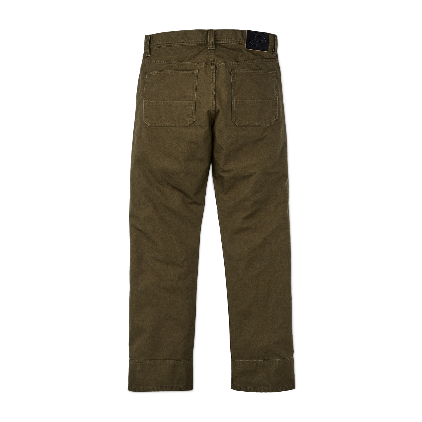 Alternate view of the Filson Dry Tin Cloth 5-pocket Pants - Marsh Olive