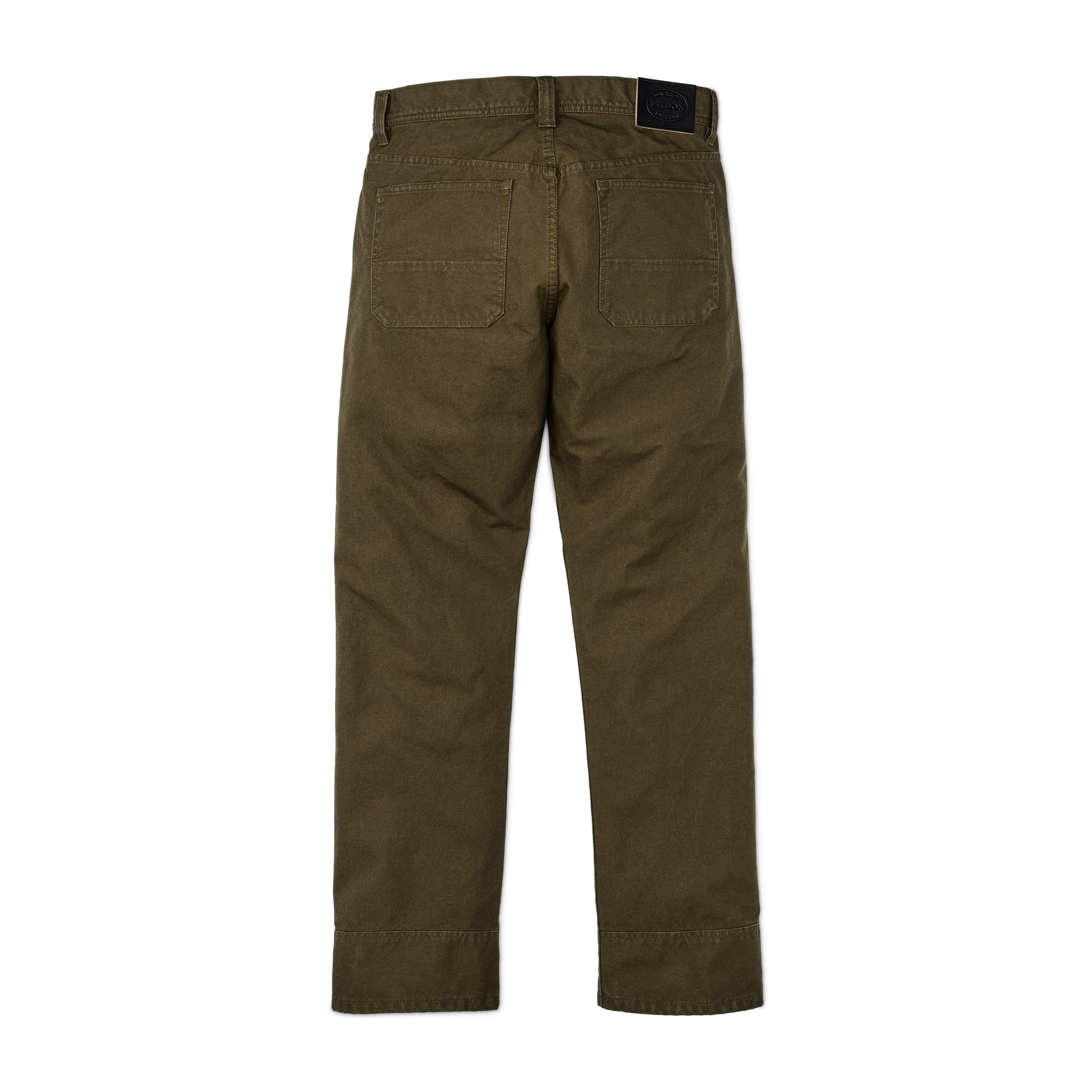 Alternate view of the Filson Dry Tin Cloth 5-pocket Pants - Marsh Olive