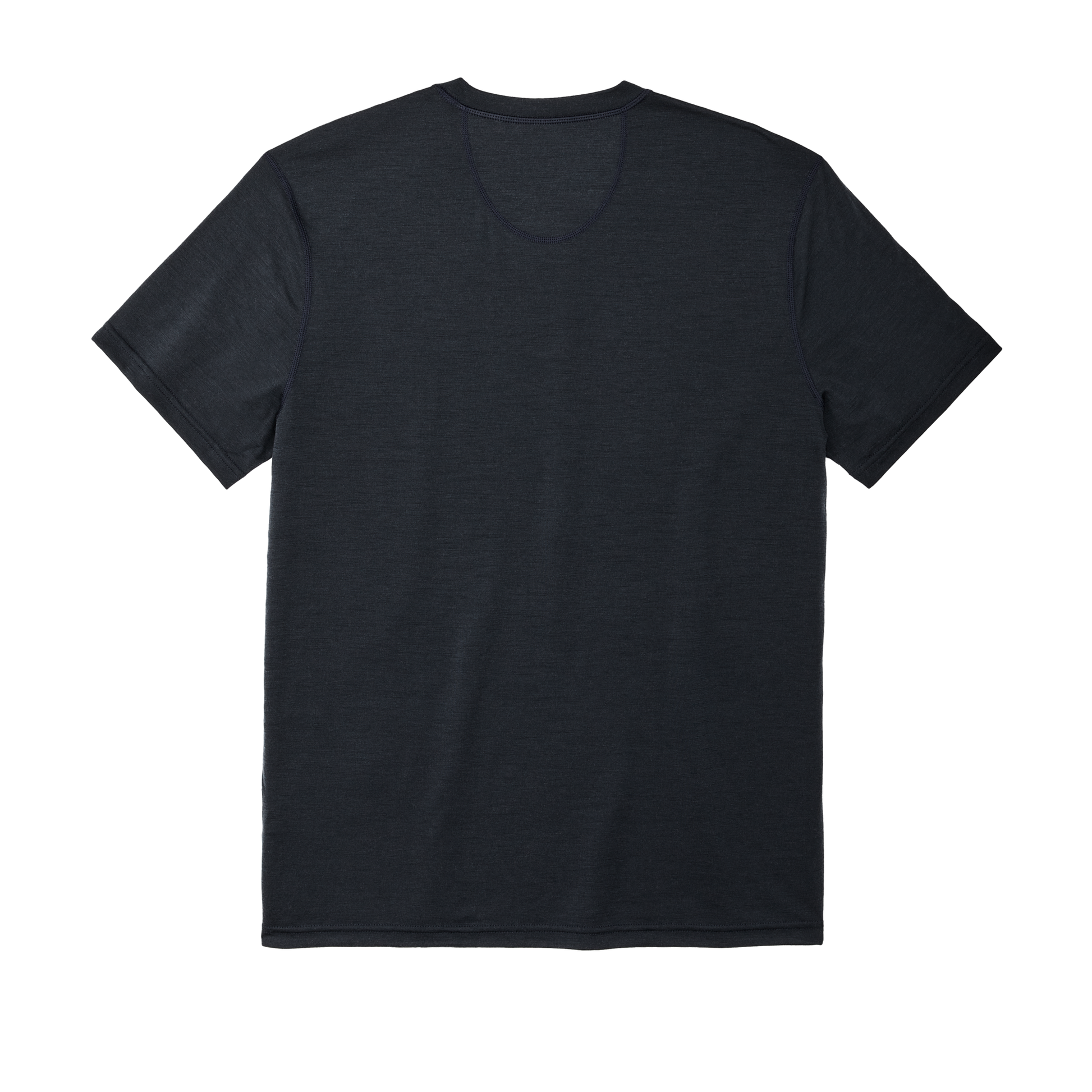 Alternate view of the Filson 210g Merino Wool Short Sleeve Crewneck - Dark Navy