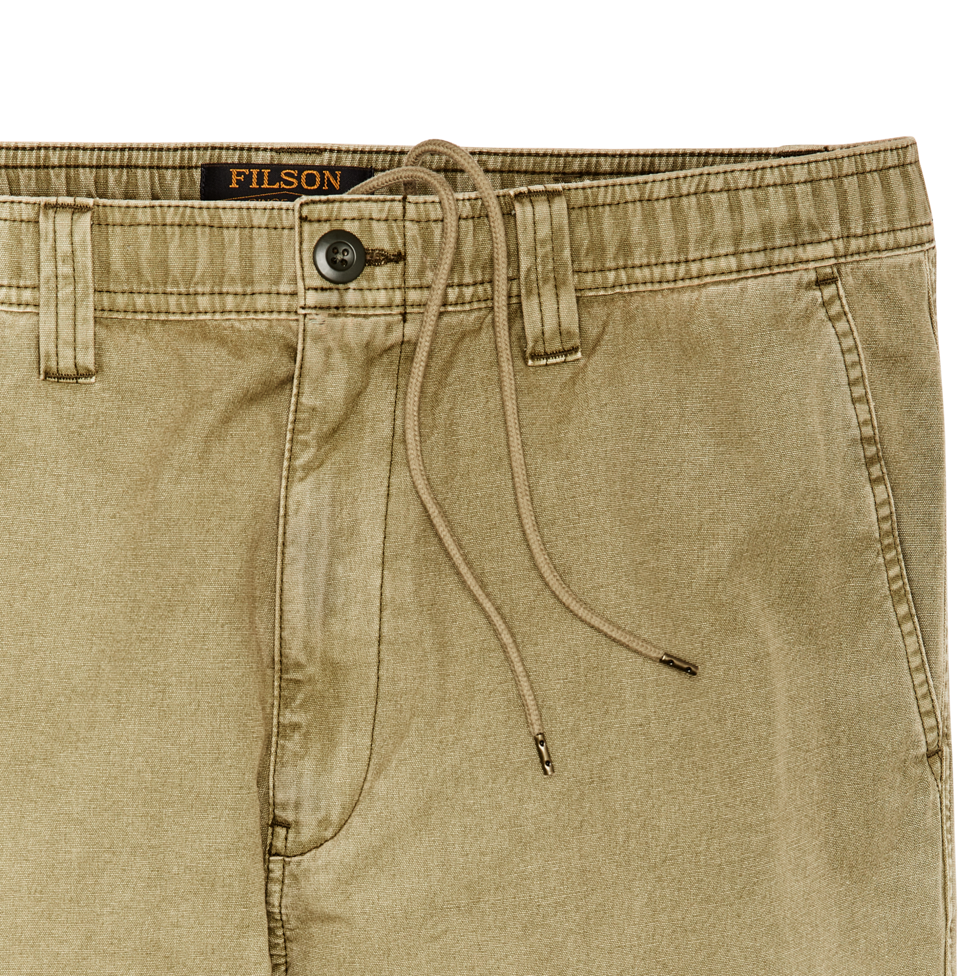 Alternate view of the Filson Oakville Canvas Pants - Slate Olive